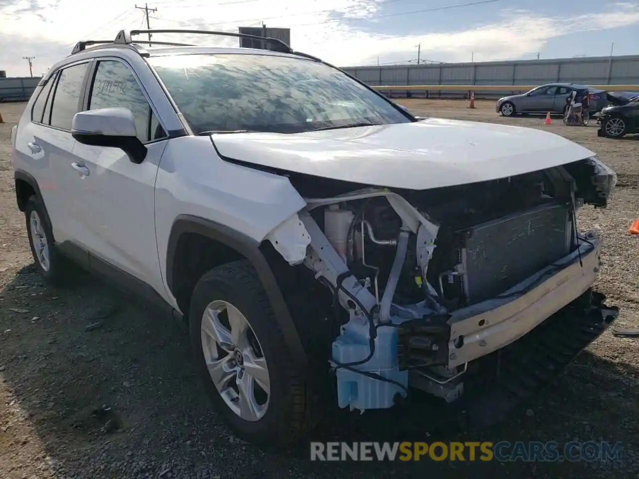 1 Photograph of a damaged car 2T3P1RFV9KC031993 TOYOTA RAV4 2019