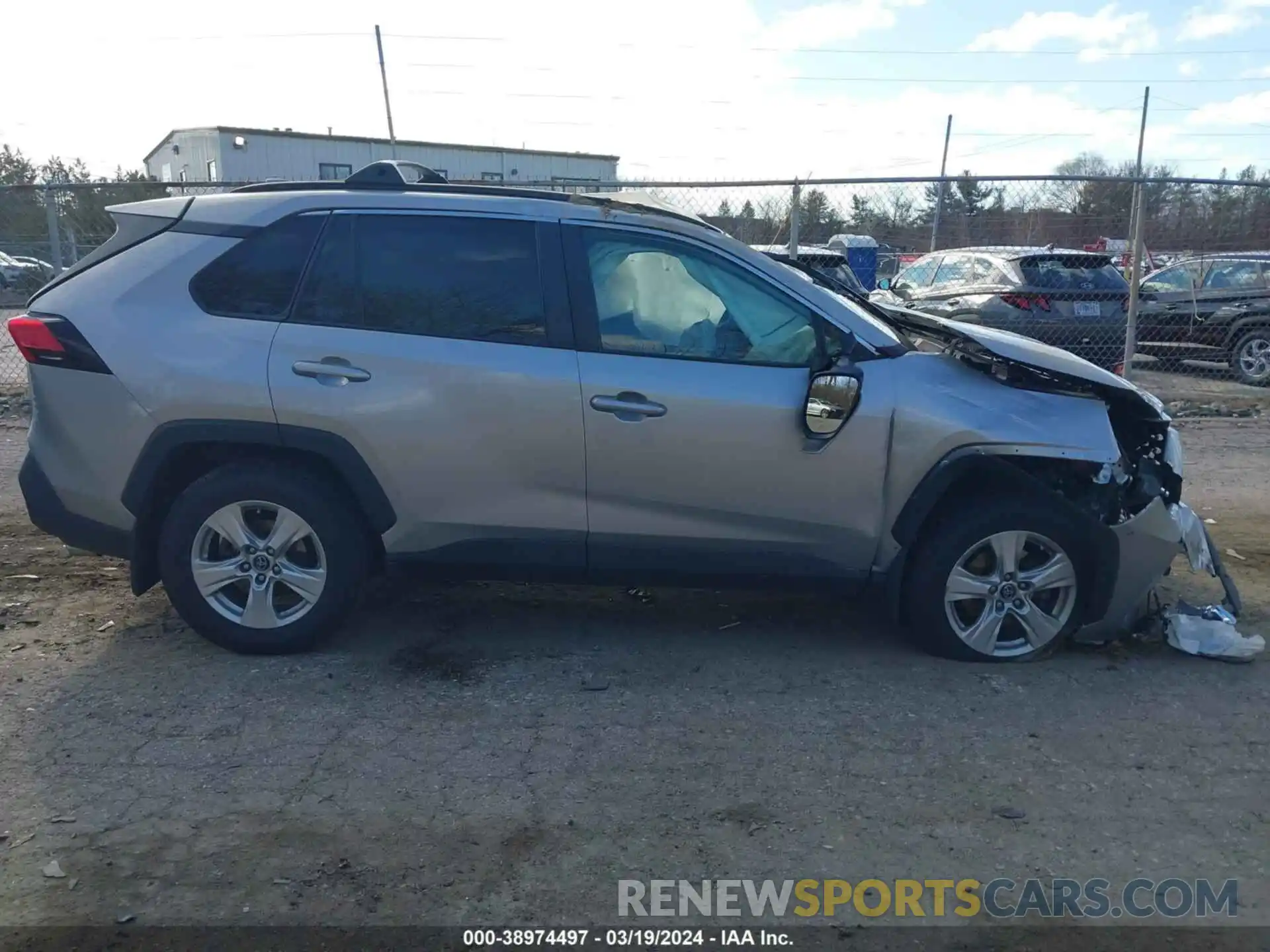 13 Photograph of a damaged car 2T3P1RFV9KC033355 TOYOTA RAV4 2019