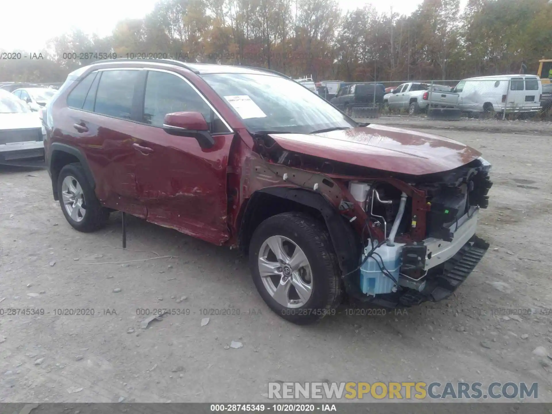 1 Photograph of a damaged car 2T3P1RFV9KC033615 TOYOTA RAV4 2019