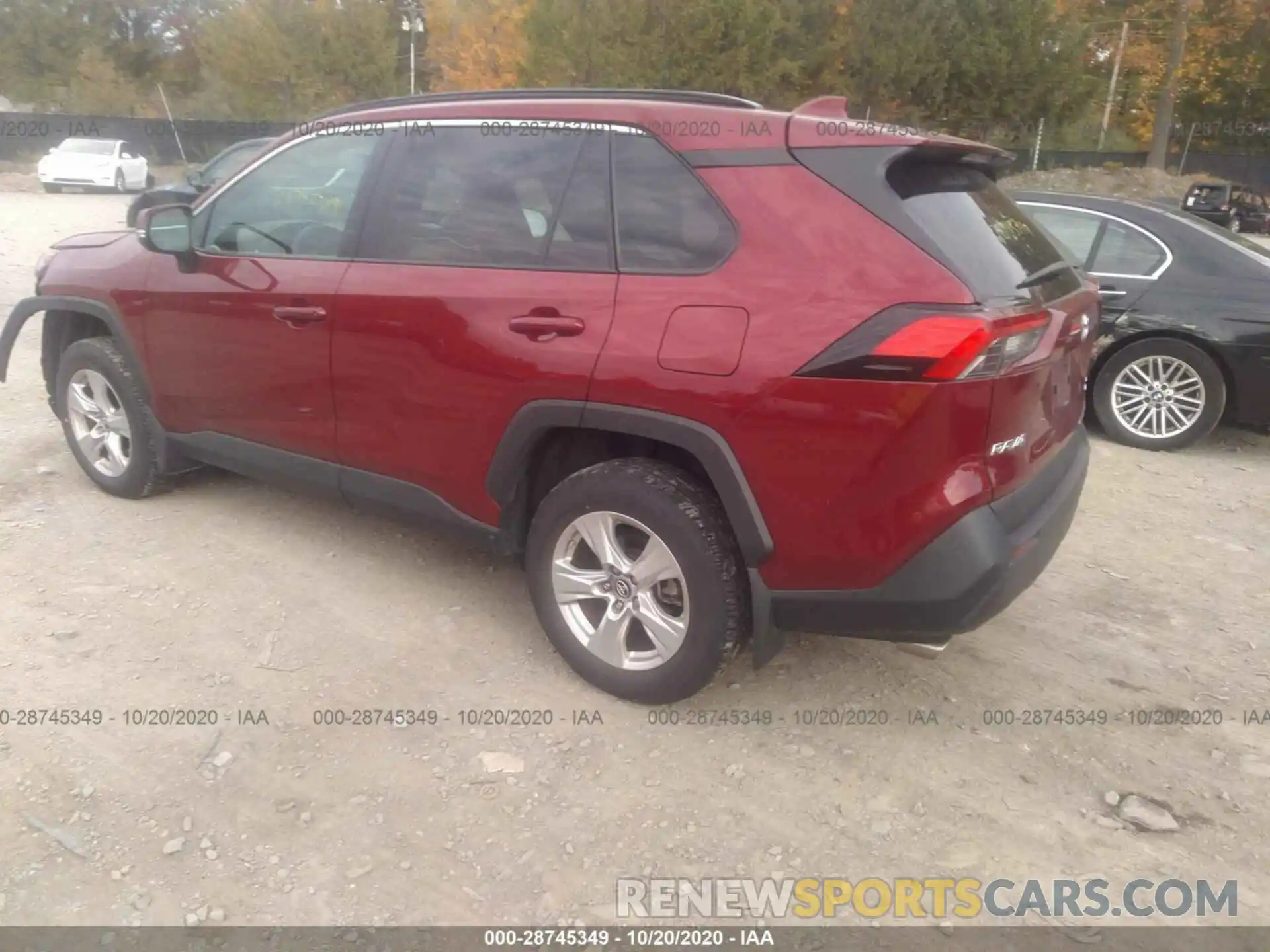 3 Photograph of a damaged car 2T3P1RFV9KC033615 TOYOTA RAV4 2019