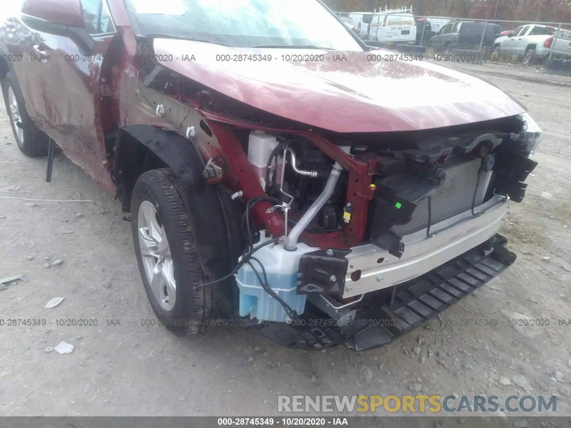 6 Photograph of a damaged car 2T3P1RFV9KC033615 TOYOTA RAV4 2019