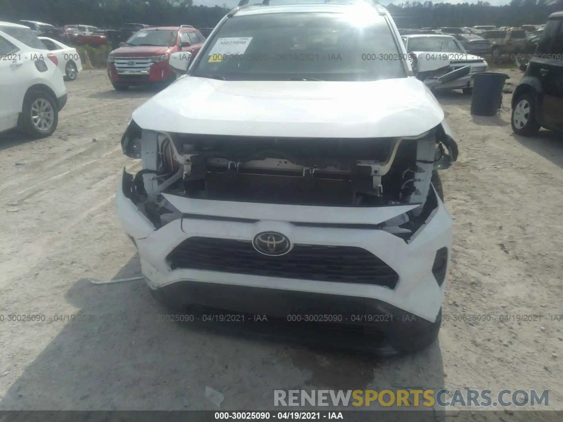 6 Photograph of a damaged car 2T3P1RFV9KC034943 TOYOTA RAV4 2019