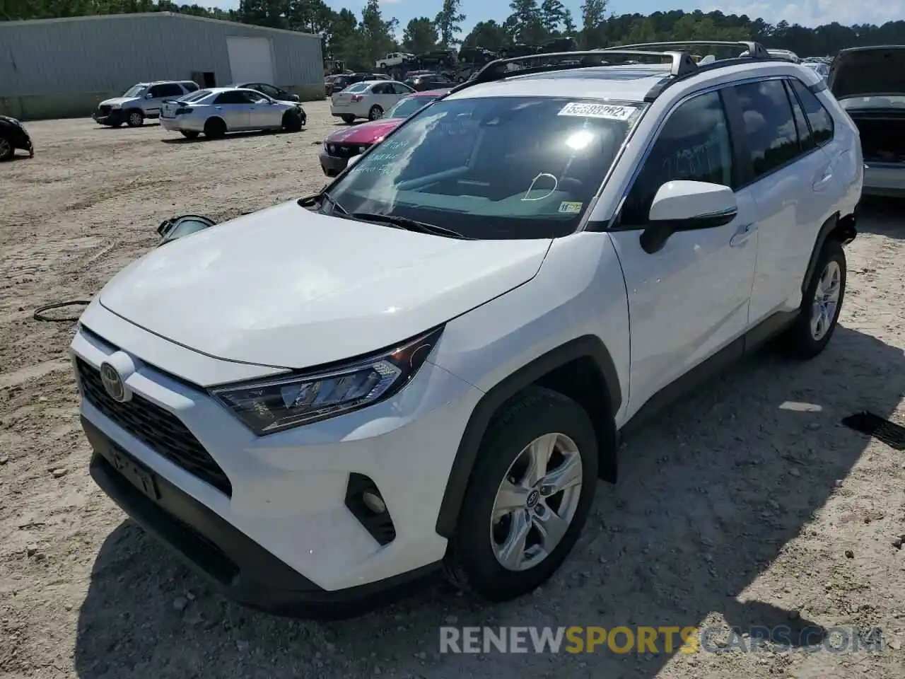 2 Фотография поврежденного автомобиля 2T3P1RFV9KC035610 TOYOTA RAV4 2019