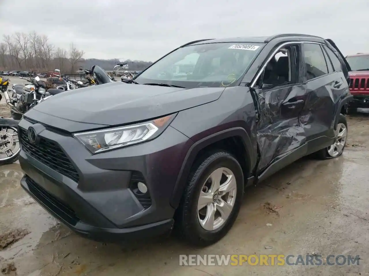 2 Photograph of a damaged car 2T3P1RFV9KC039950 TOYOTA RAV4 2019