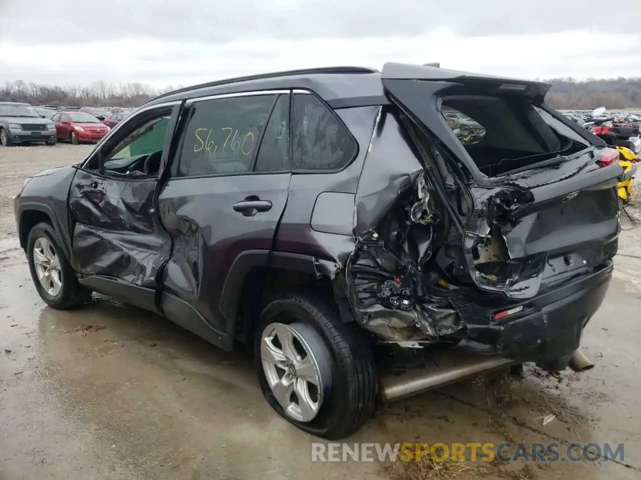 3 Photograph of a damaged car 2T3P1RFV9KC039950 TOYOTA RAV4 2019