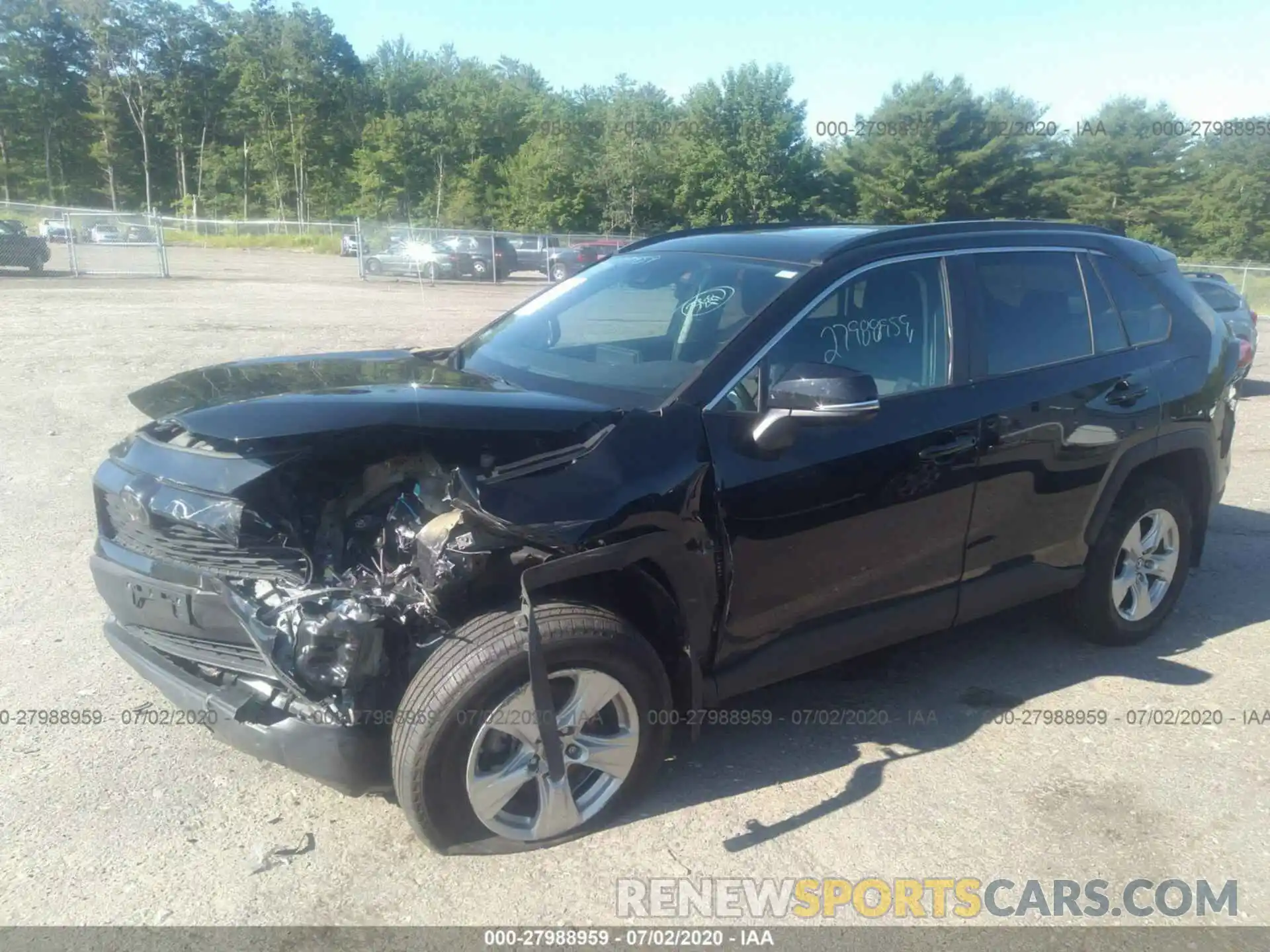 2 Photograph of a damaged car 2T3P1RFV9KC040466 TOYOTA RAV4 2019