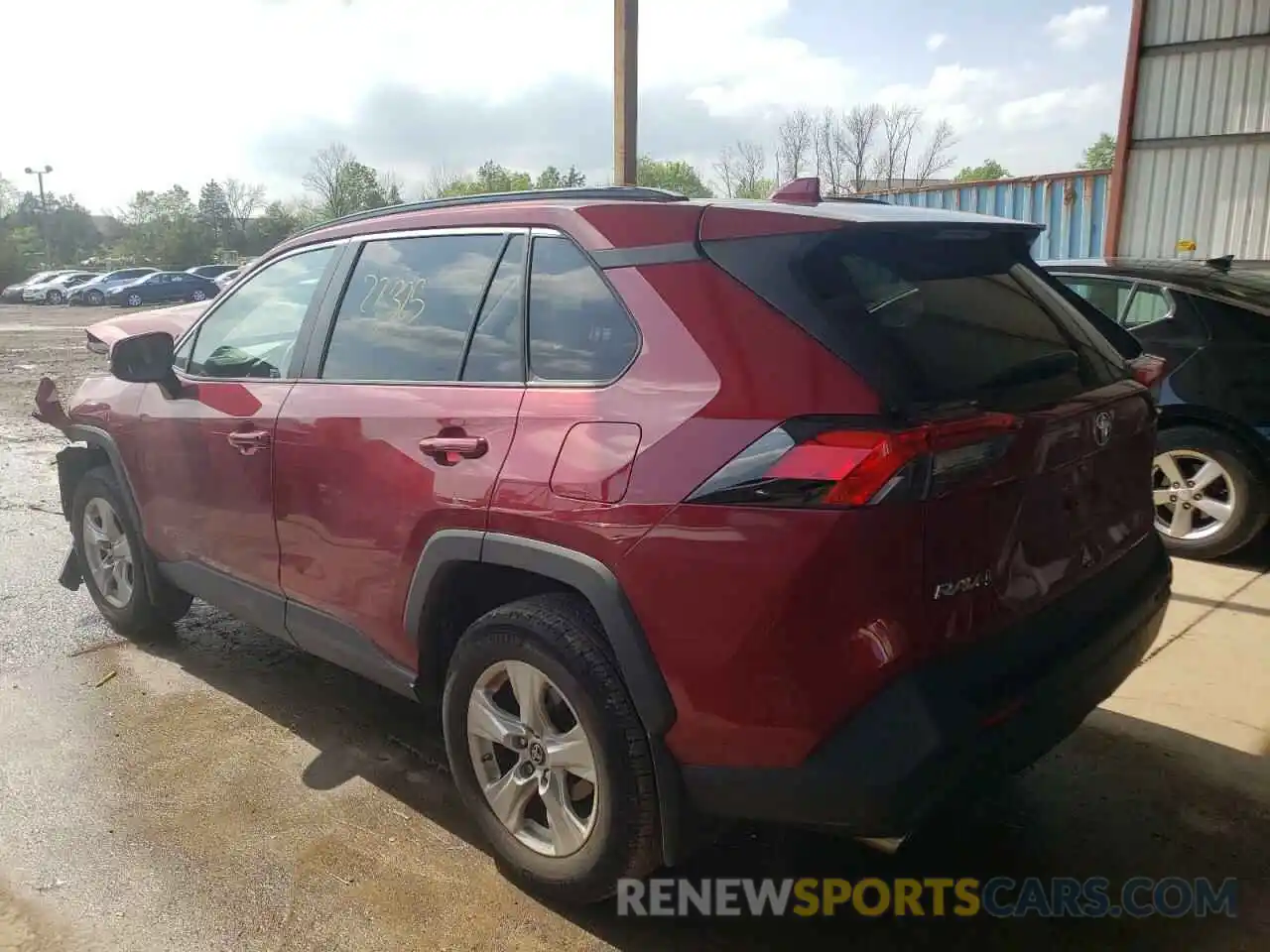 3 Фотография поврежденного автомобиля 2T3P1RFV9KC042699 TOYOTA RAV4 2019