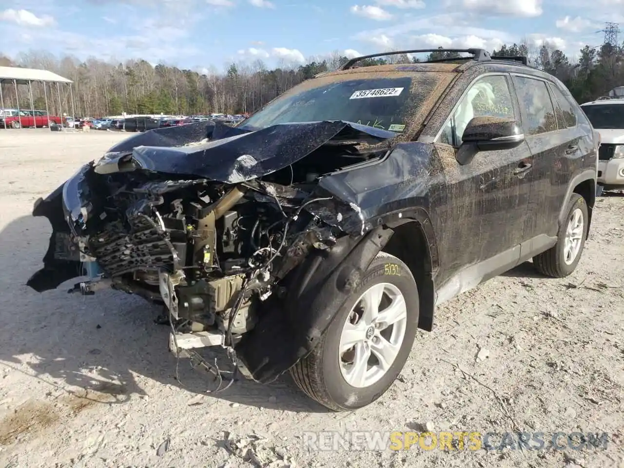 2 Photograph of a damaged car 2T3P1RFV9KC059213 TOYOTA RAV4 2019