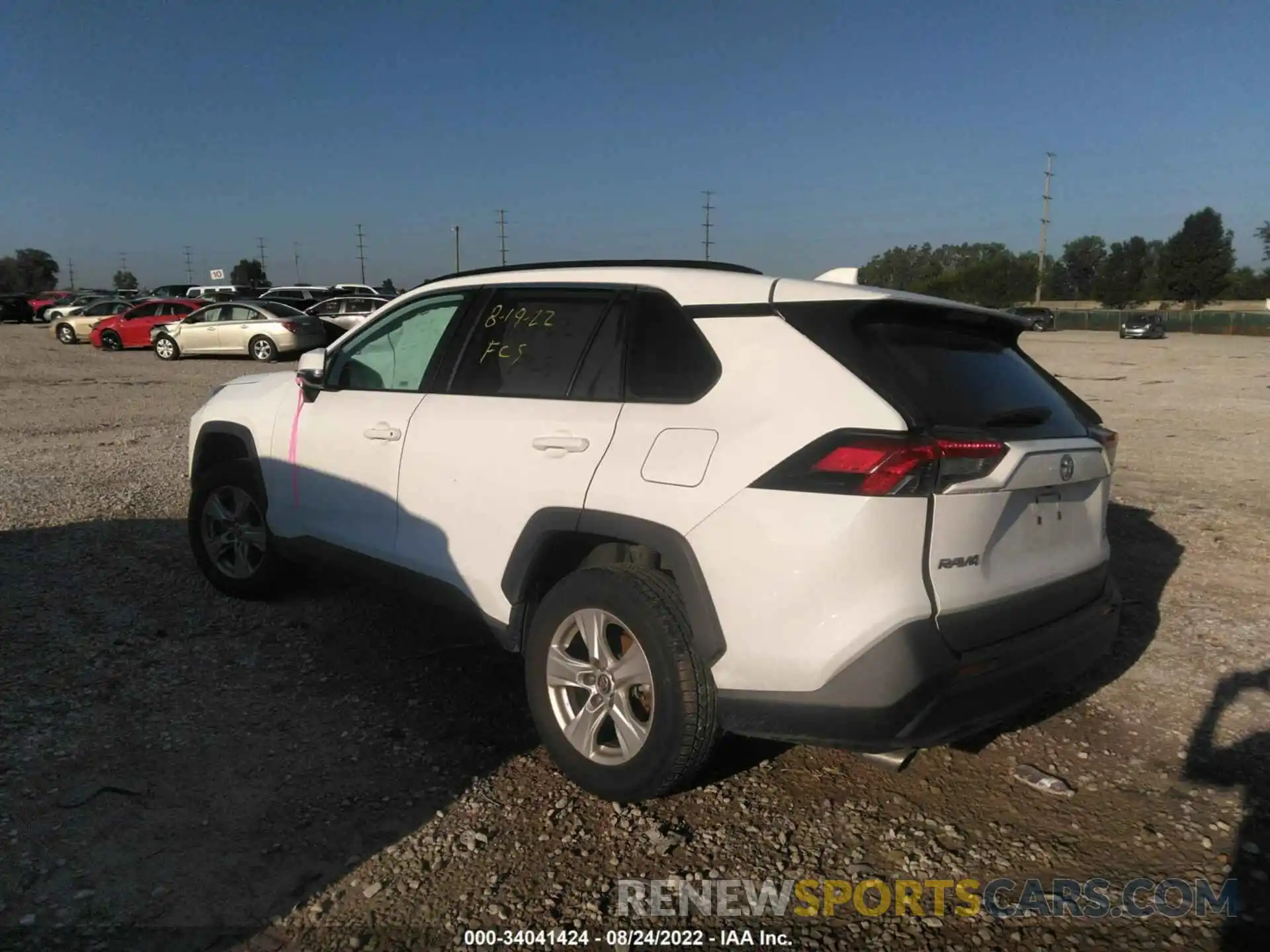 3 Photograph of a damaged car 2T3P1RFV9KW007787 TOYOTA RAV4 2019