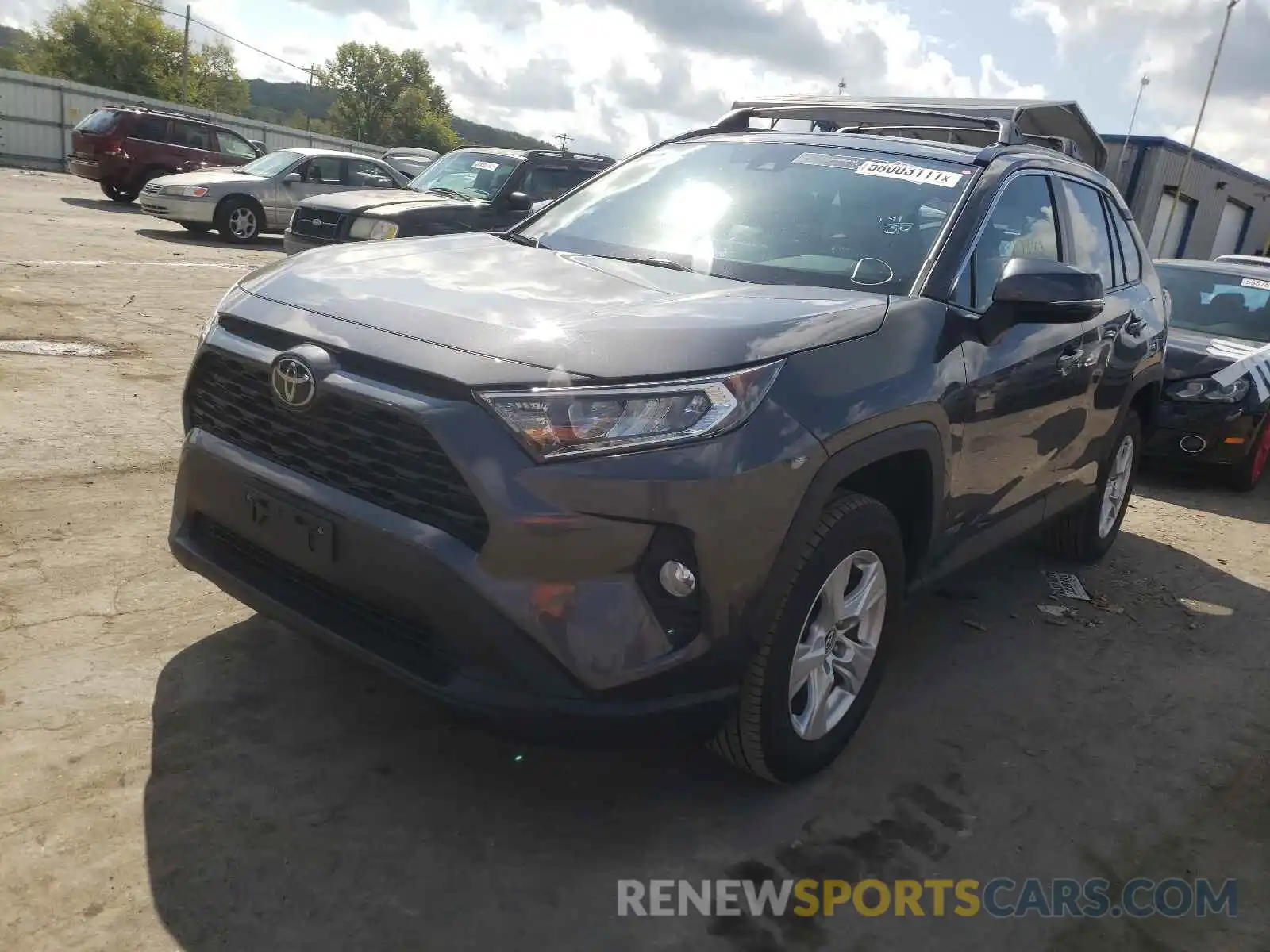 2 Photograph of a damaged car 2T3P1RFV9KW018191 TOYOTA RAV4 2019