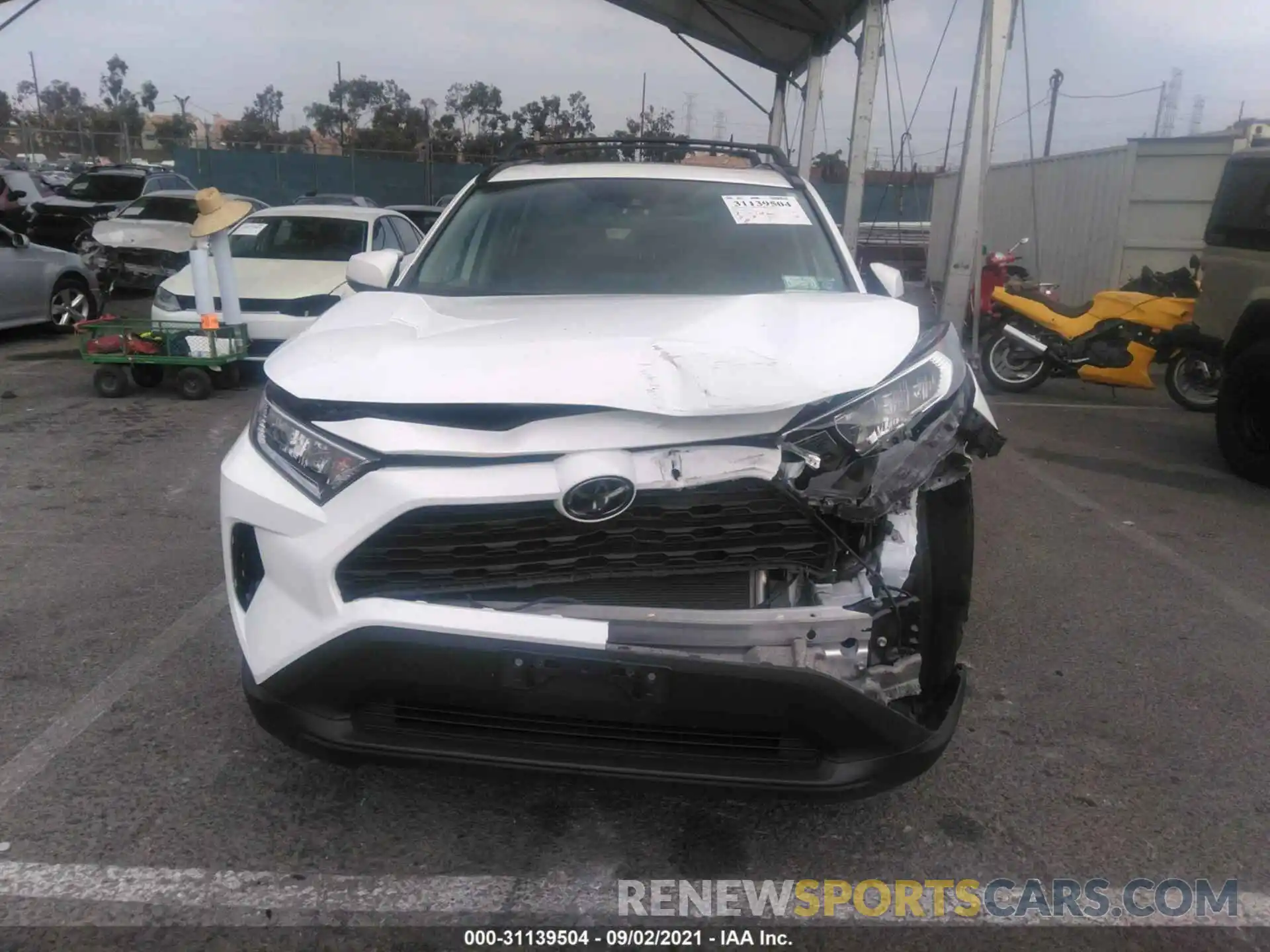 6 Photograph of a damaged car 2T3P1RFV9KW019132 TOYOTA RAV4 2019