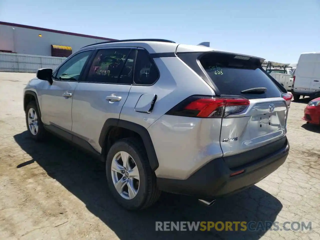 3 Photograph of a damaged car 2T3P1RFV9KW022385 TOYOTA RAV4 2019