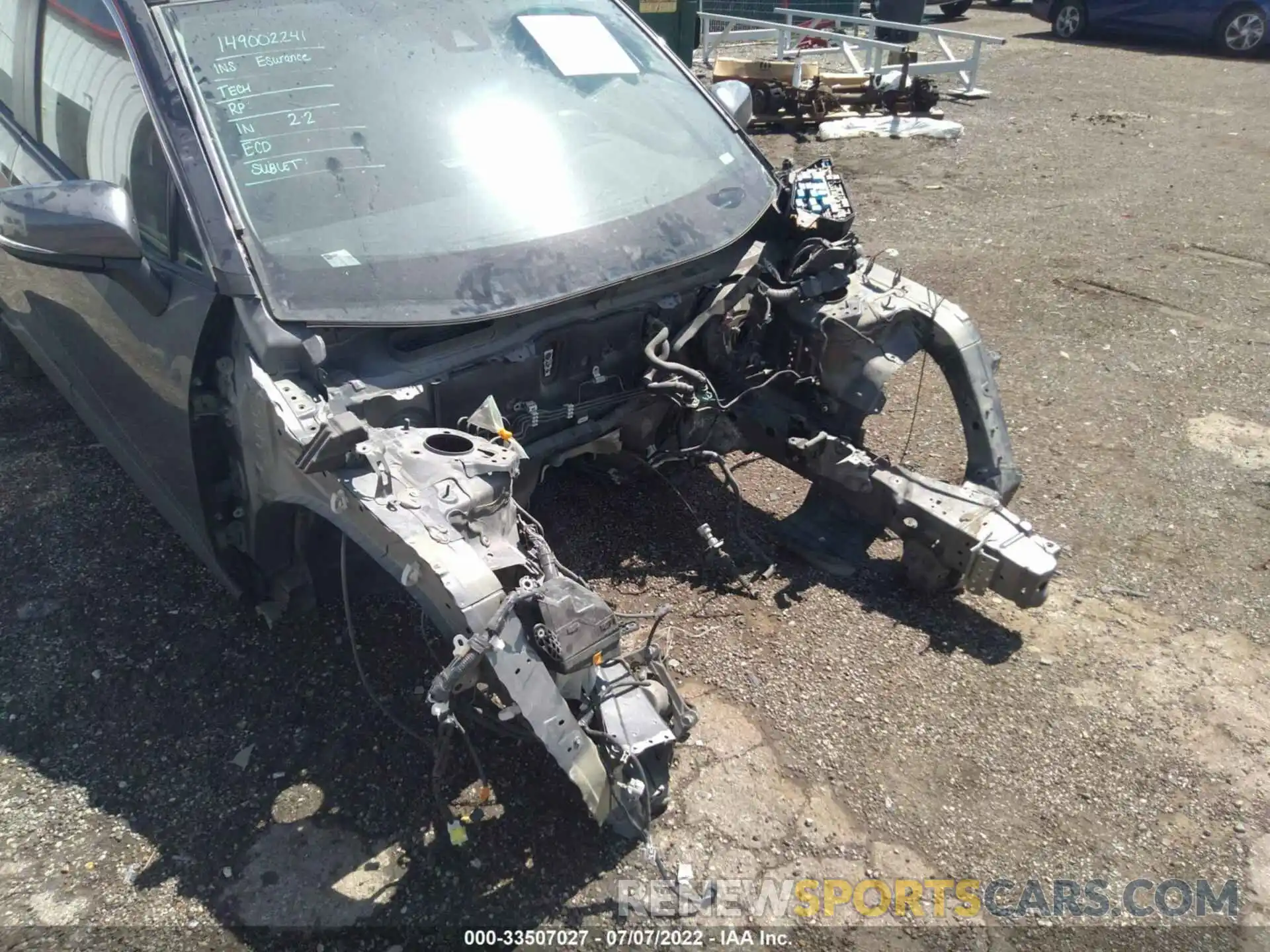 6 Фотография поврежденного автомобиля 2T3P1RFV9KW029840 TOYOTA RAV4 2019