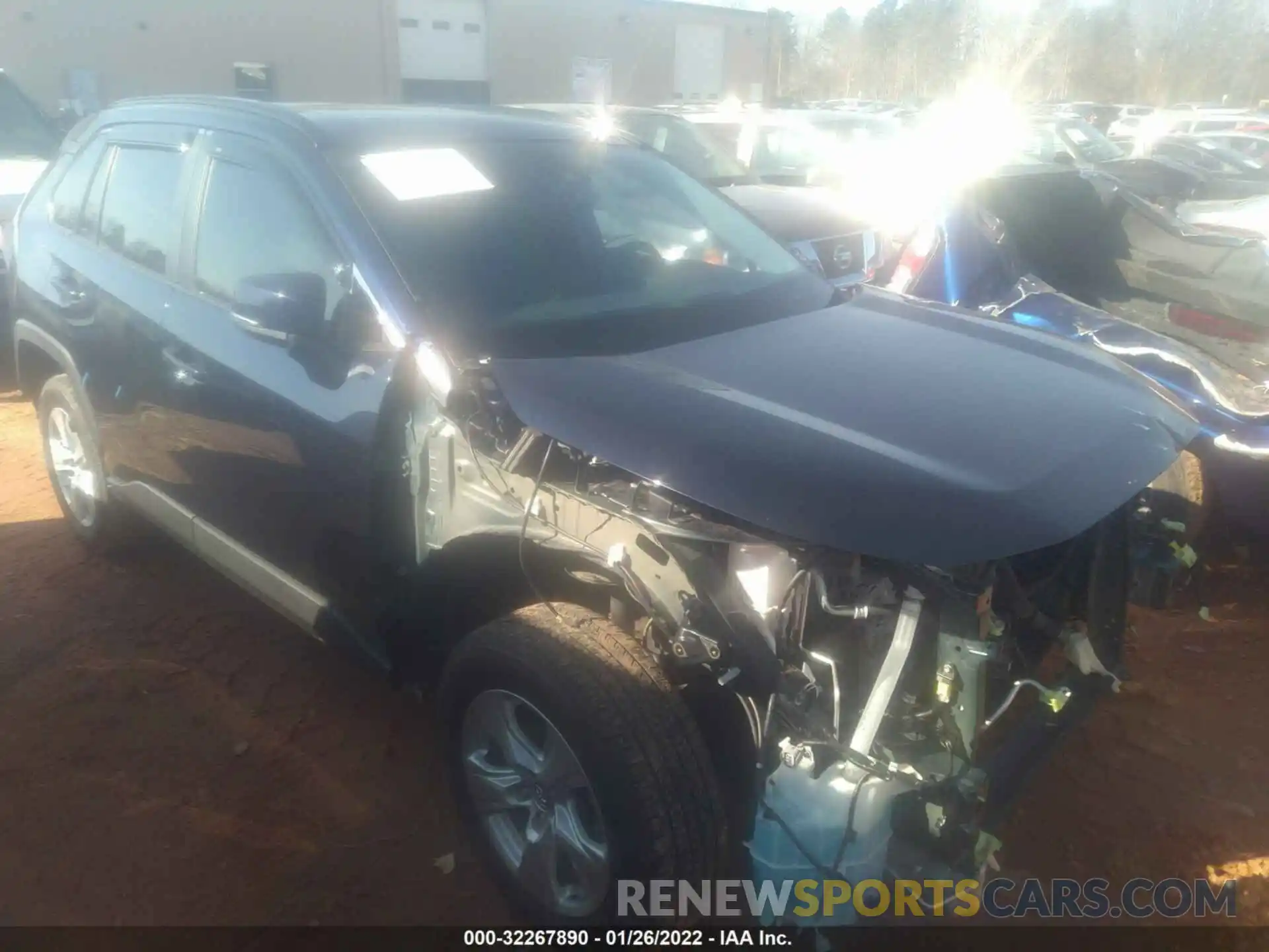 1 Photograph of a damaged car 2T3P1RFV9KW030373 TOYOTA RAV4 2019