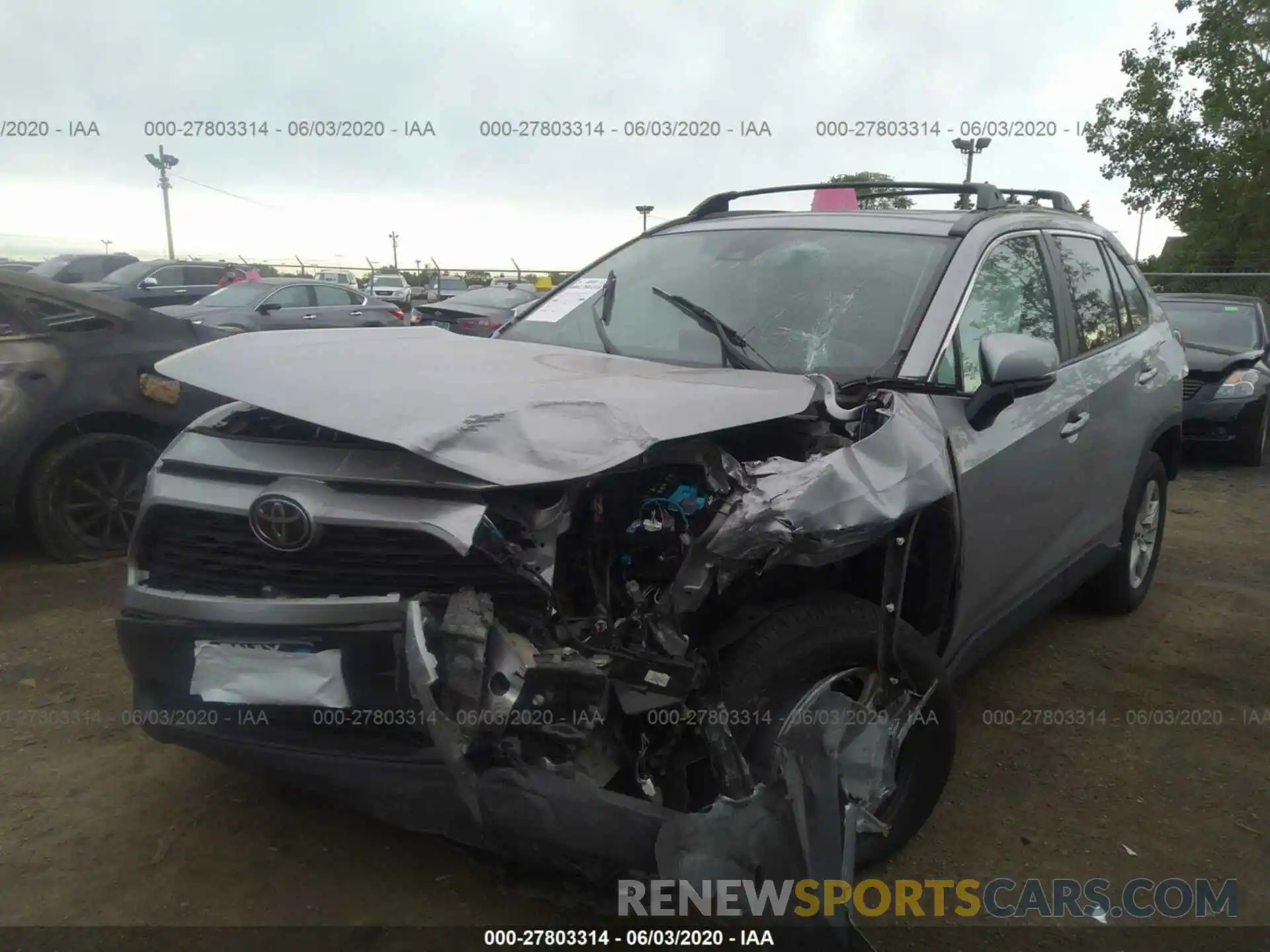 6 Photograph of a damaged car 2T3P1RFV9KW031927 TOYOTA RAV4 2019