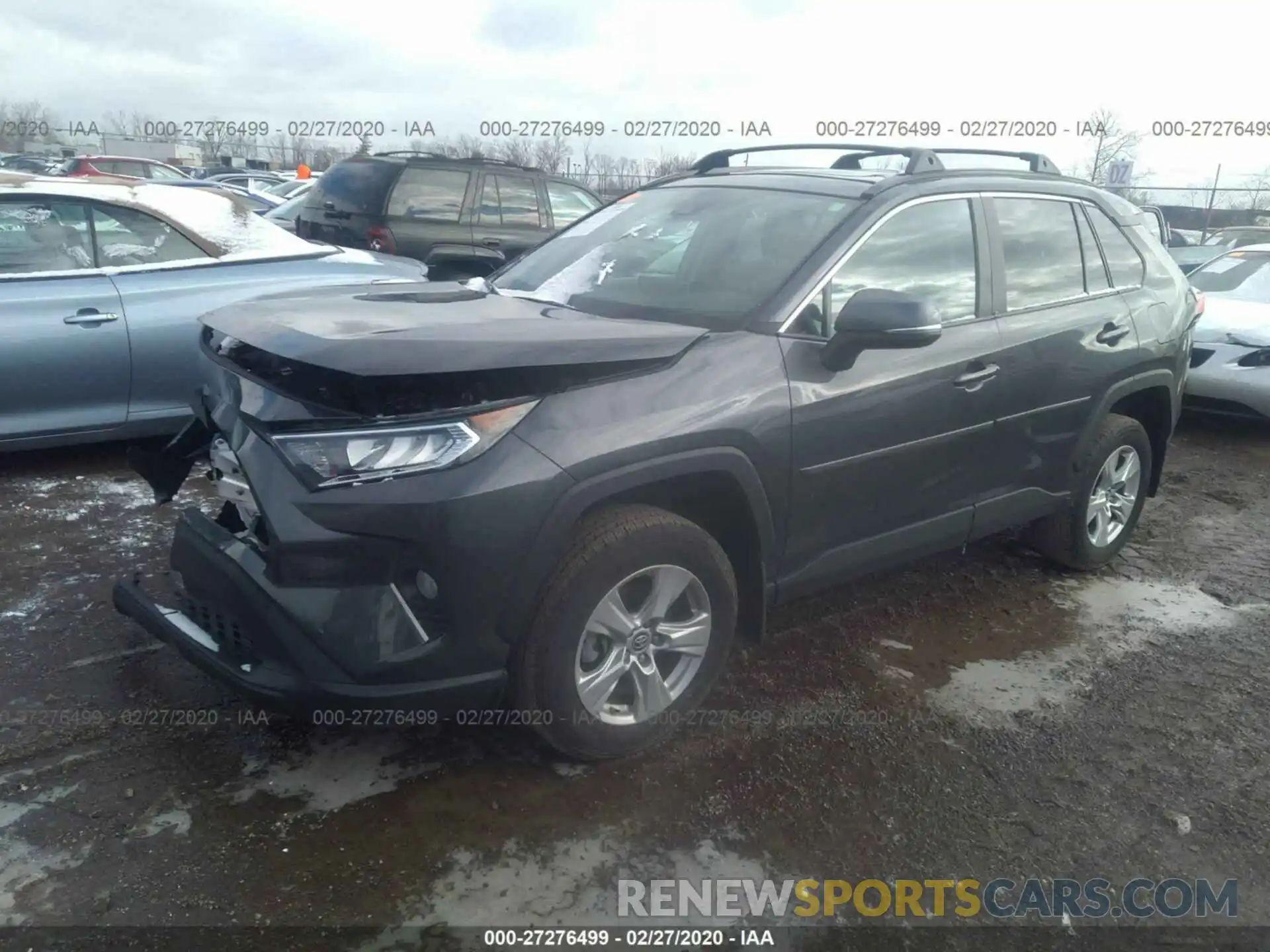 2 Фотография поврежденного автомобиля 2T3P1RFV9KW033306 TOYOTA RAV4 2019