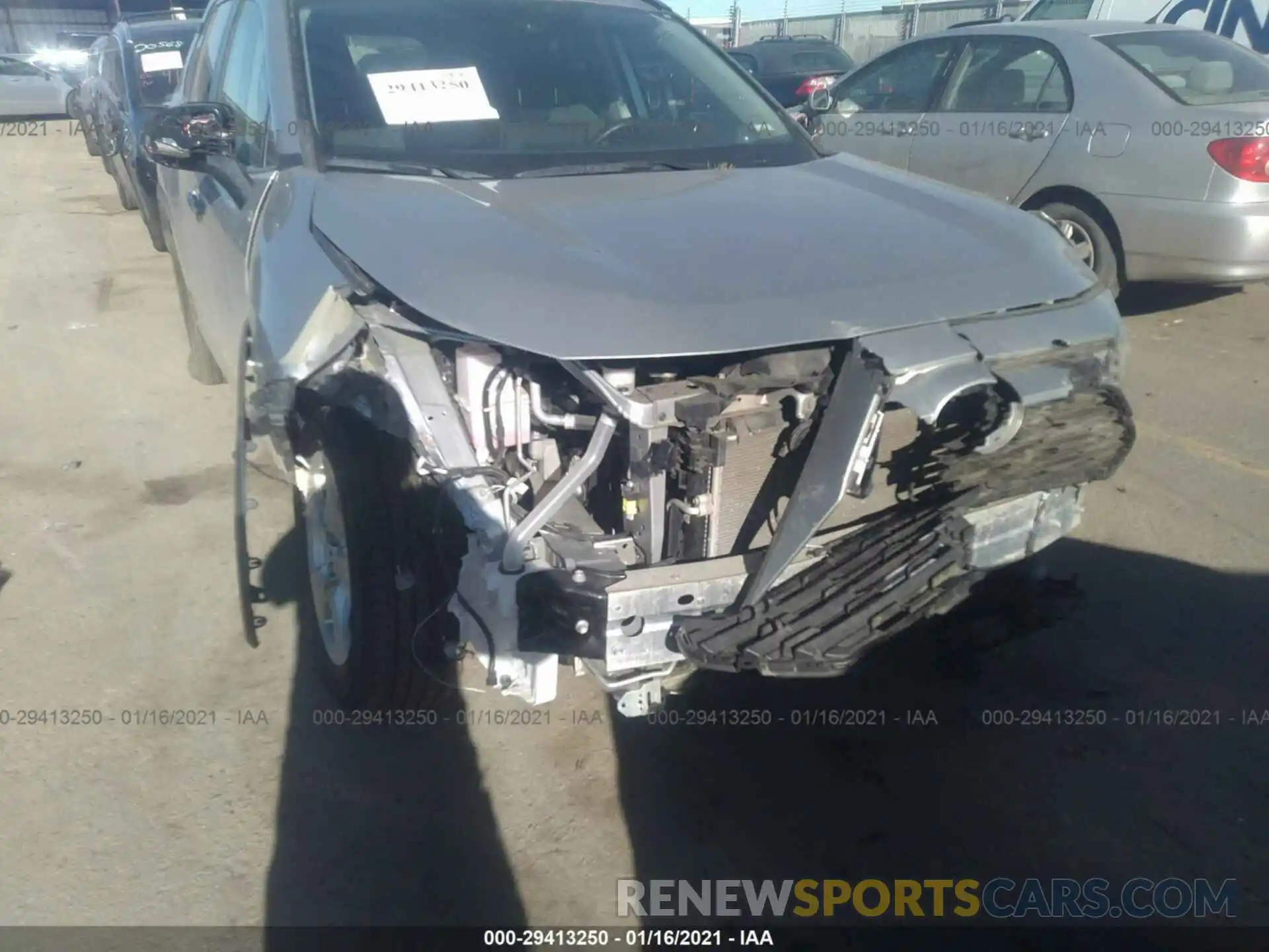 6 Photograph of a damaged car 2T3P1RFV9KW046895 TOYOTA RAV4 2019