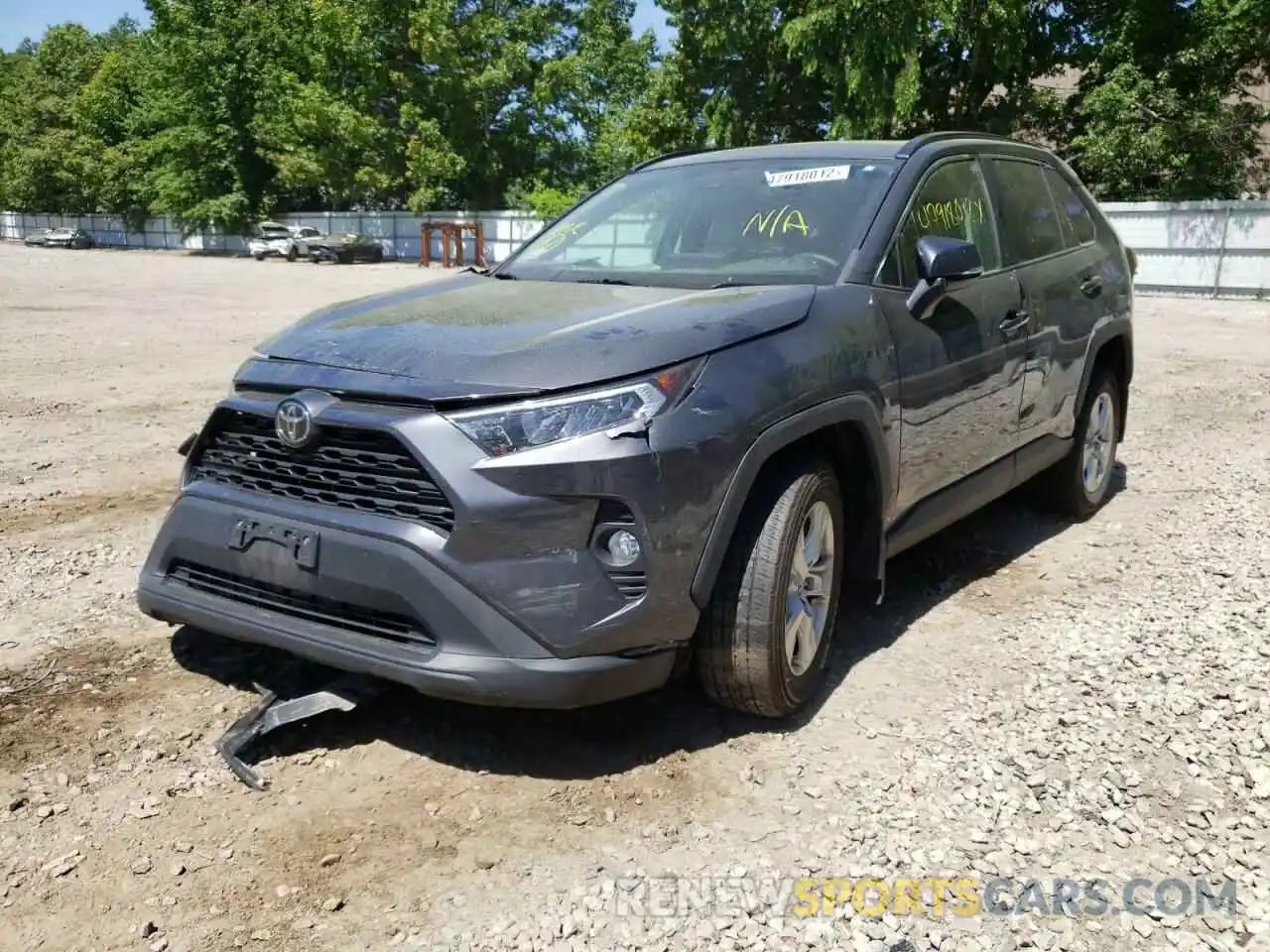 2 Photograph of a damaged car 2T3P1RFV9KW057072 TOYOTA RAV4 2019