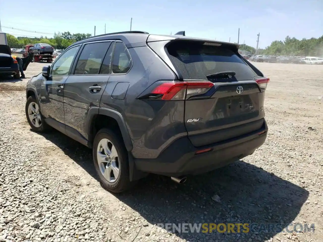 3 Photograph of a damaged car 2T3P1RFV9KW057072 TOYOTA RAV4 2019