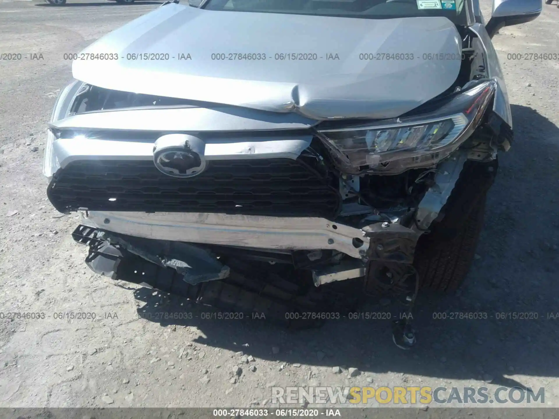 6 Фотография поврежденного автомобиля 2T3P1RFV9KW062742 TOYOTA RAV4 2019