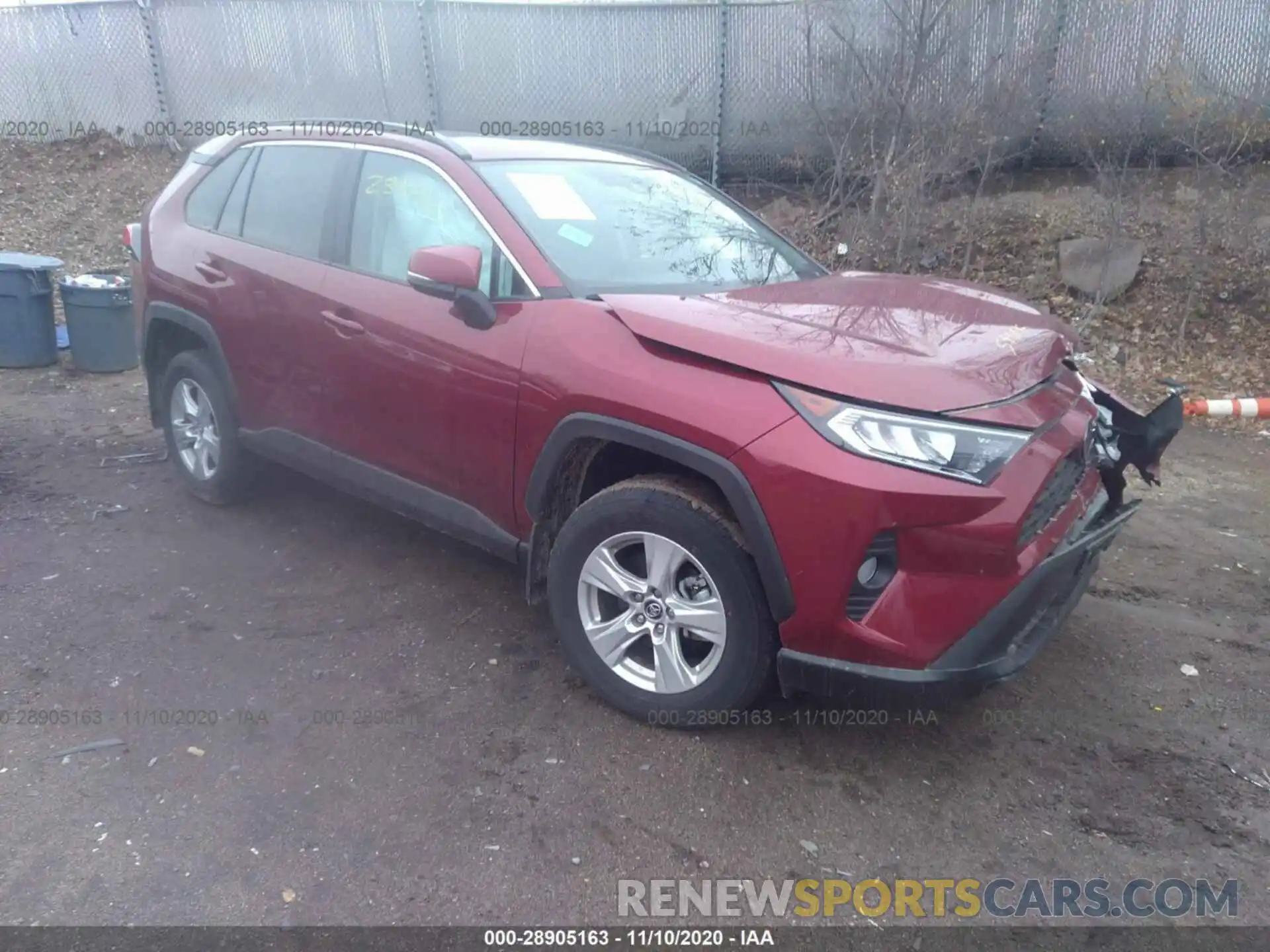 1 Photograph of a damaged car 2T3P1RFV9KW064152 TOYOTA RAV4 2019