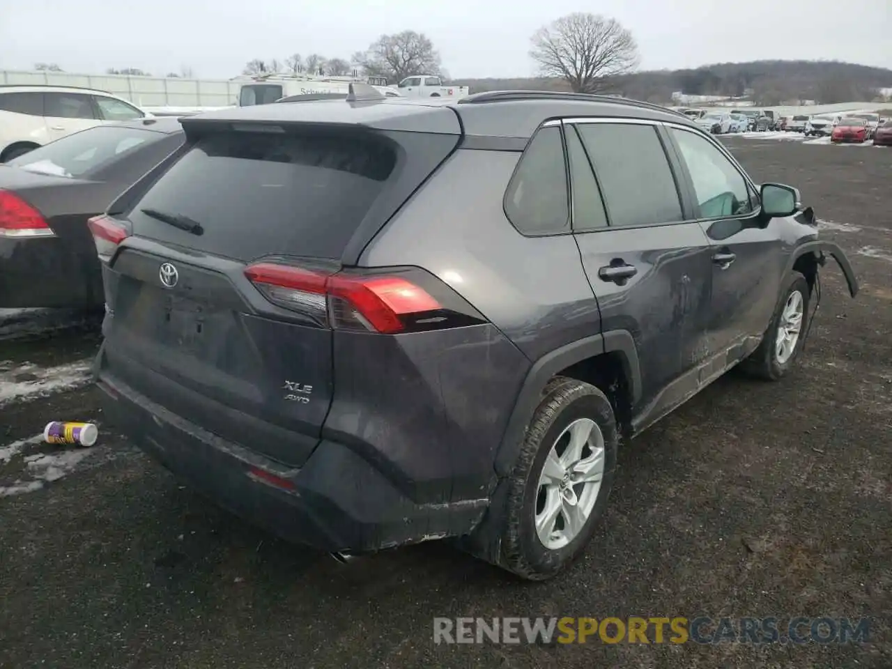 4 Photograph of a damaged car 2T3P1RFV9KW072378 TOYOTA RAV4 2019