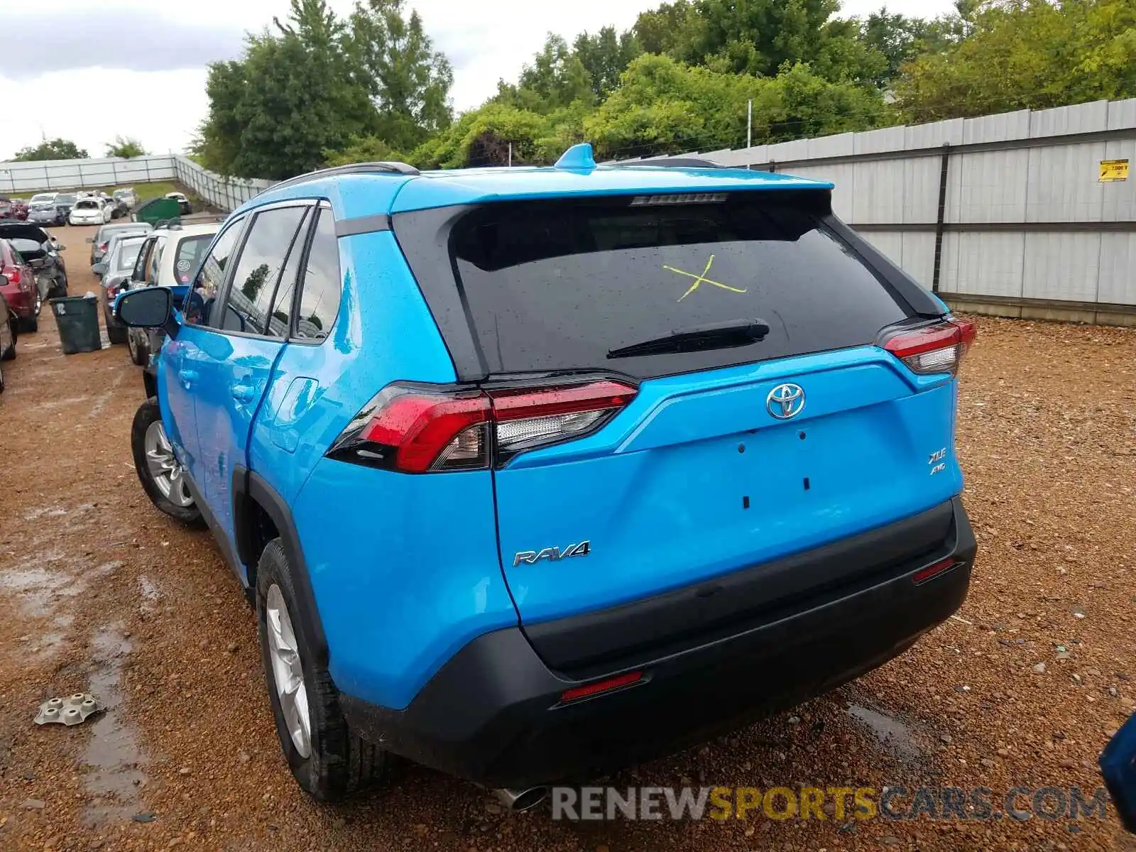 3 Photograph of a damaged car 2T3P1RFV9KW074454 TOYOTA RAV4 2019