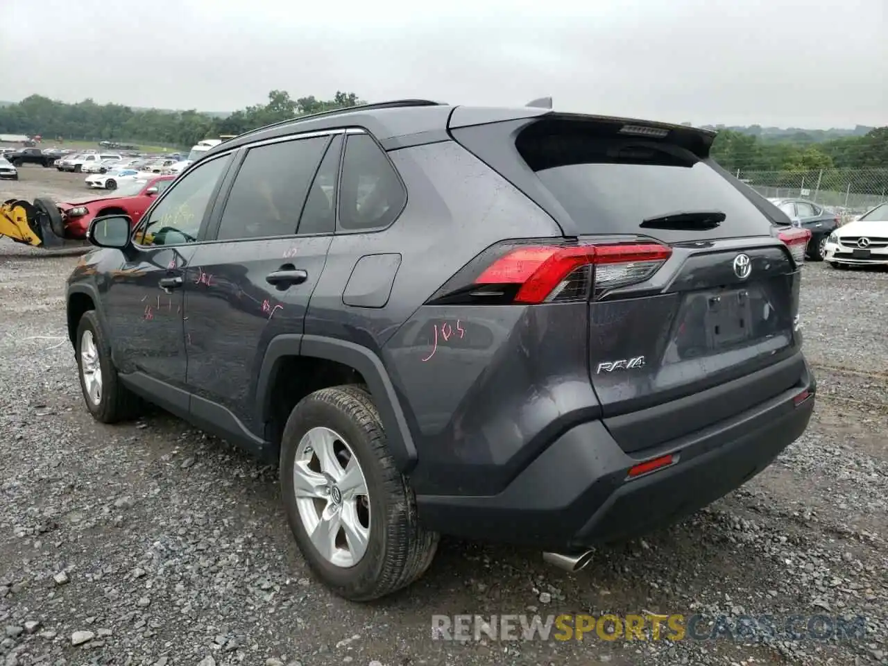 3 Photograph of a damaged car 2T3P1RFV9KW078715 TOYOTA RAV4 2019