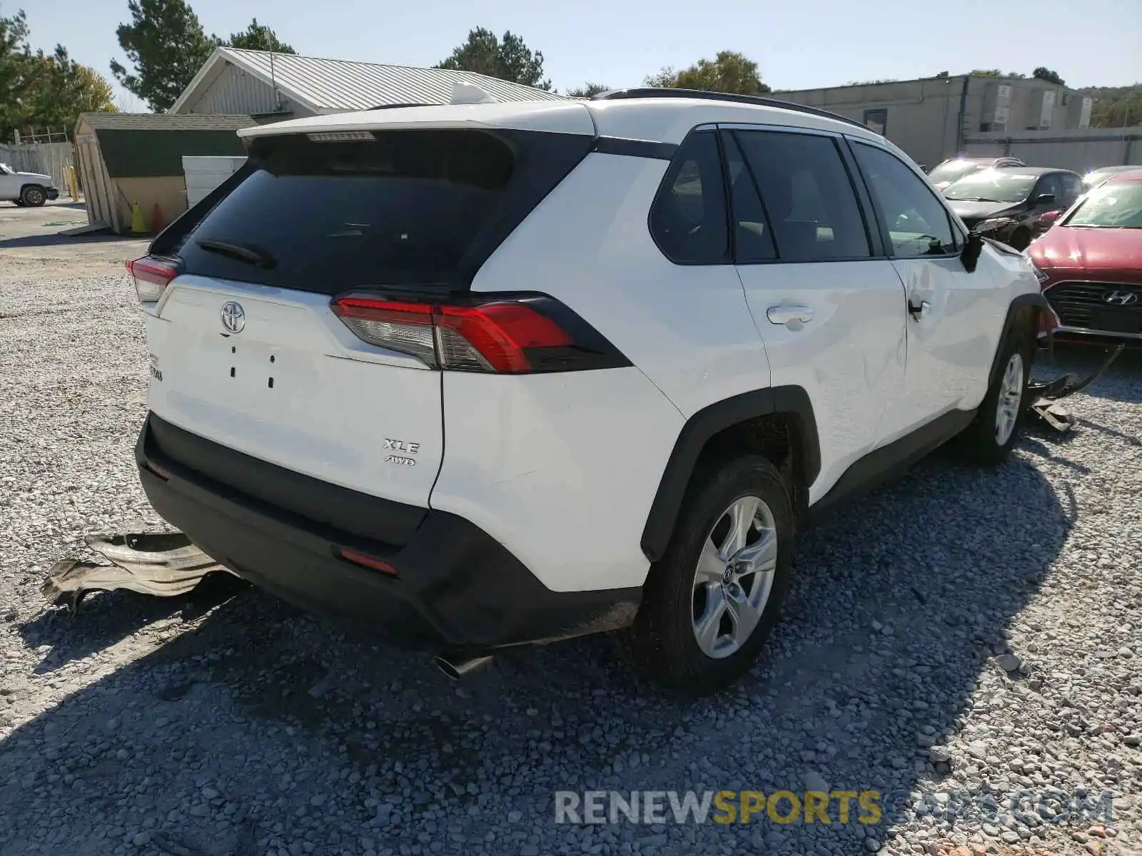 4 Photograph of a damaged car 2T3P1RFVXKC003250 TOYOTA RAV4 2019