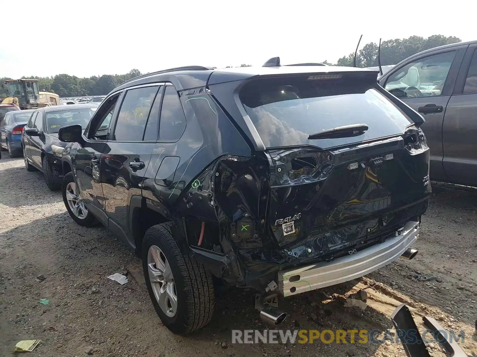 3 Photograph of a damaged car 2T3P1RFVXKC004222 TOYOTA RAV4 2019