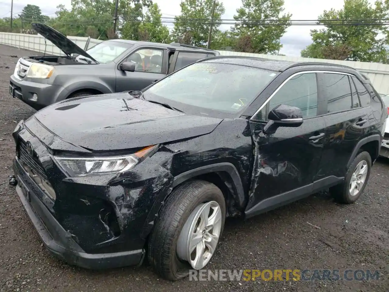 2 Photograph of a damaged car 2T3P1RFVXKC004382 TOYOTA RAV4 2019