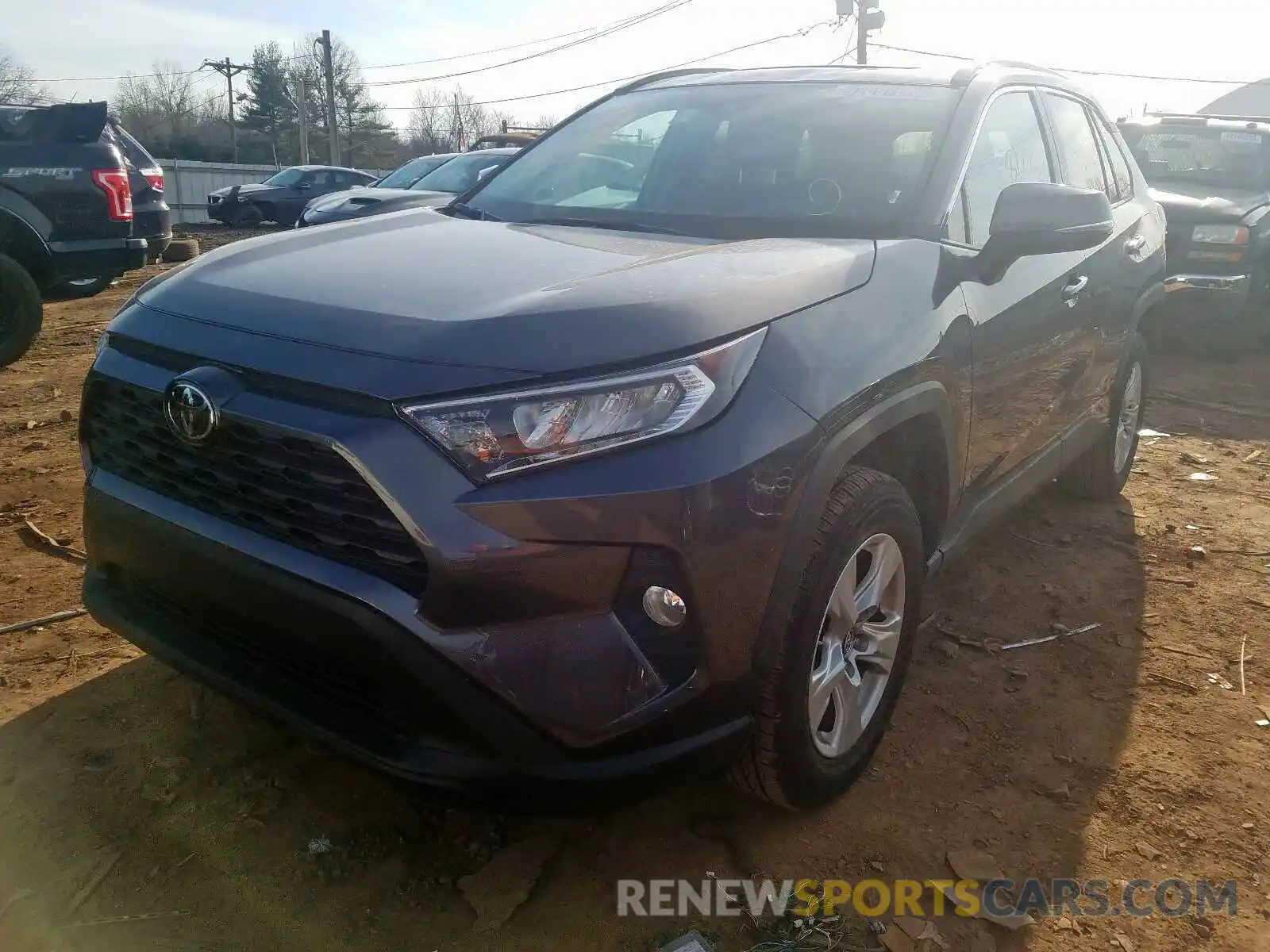 2 Фотография поврежденного автомобиля 2T3P1RFVXKC007332 TOYOTA RAV4 2019