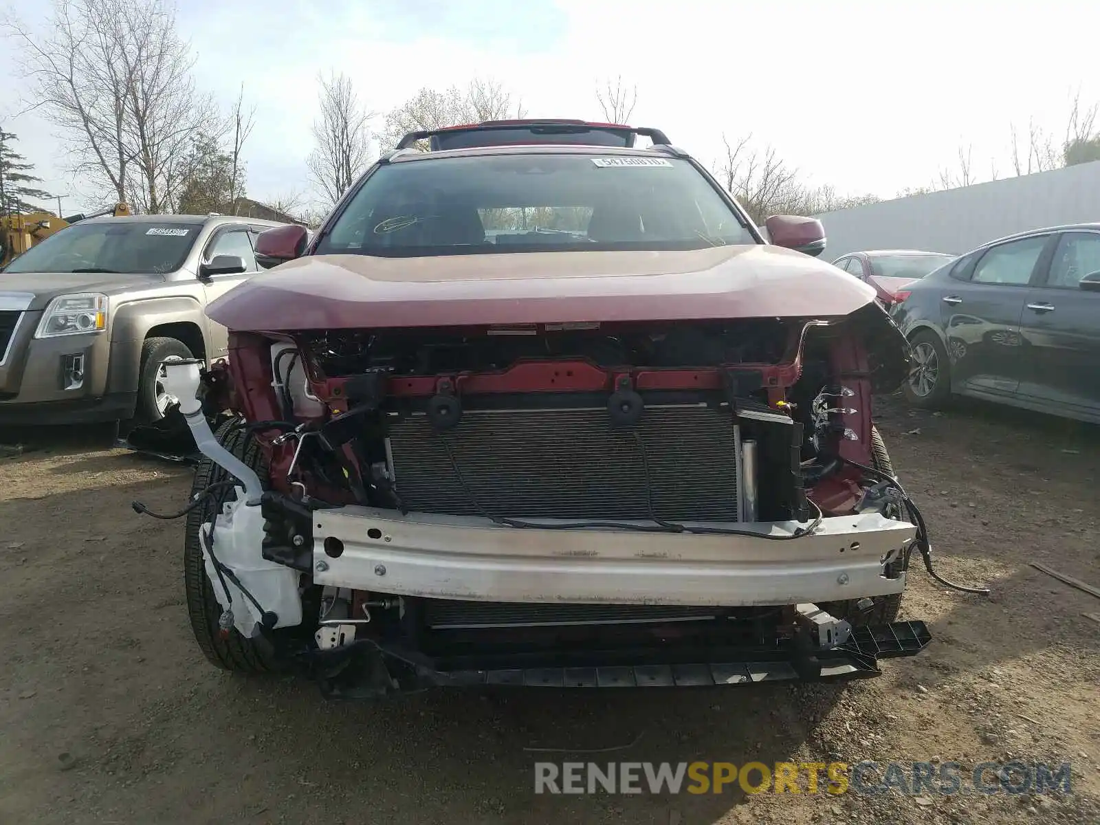 9 Photograph of a damaged car 2T3P1RFVXKC010442 TOYOTA RAV4 2019