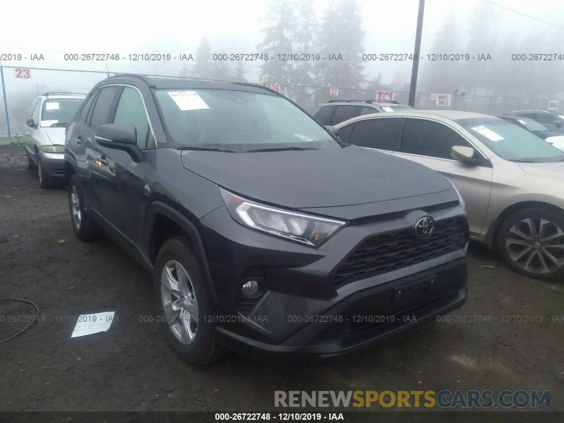 1 Photograph of a damaged car 2T3P1RFVXKC011560 TOYOTA RAV4 2019