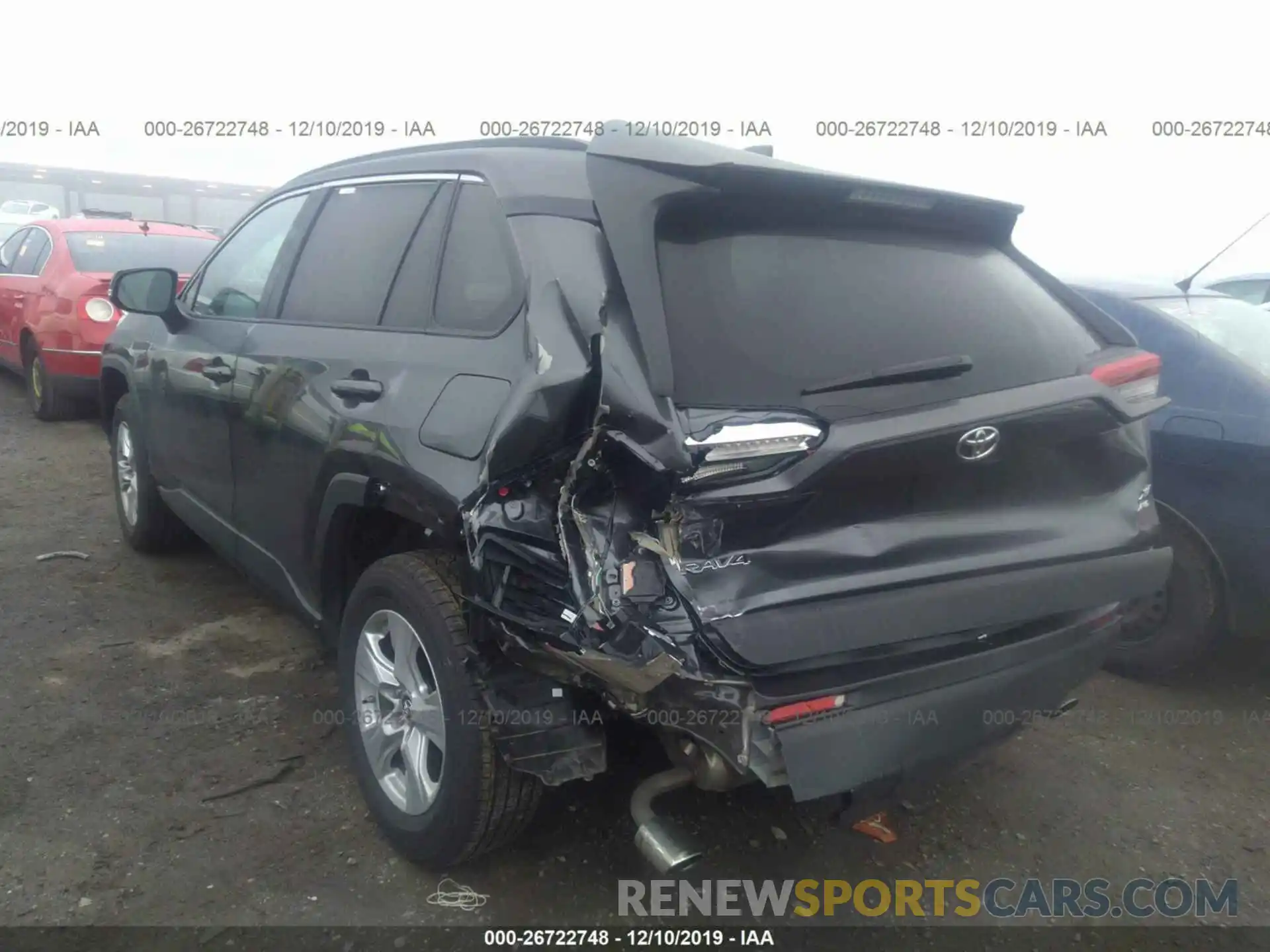 3 Photograph of a damaged car 2T3P1RFVXKC011560 TOYOTA RAV4 2019