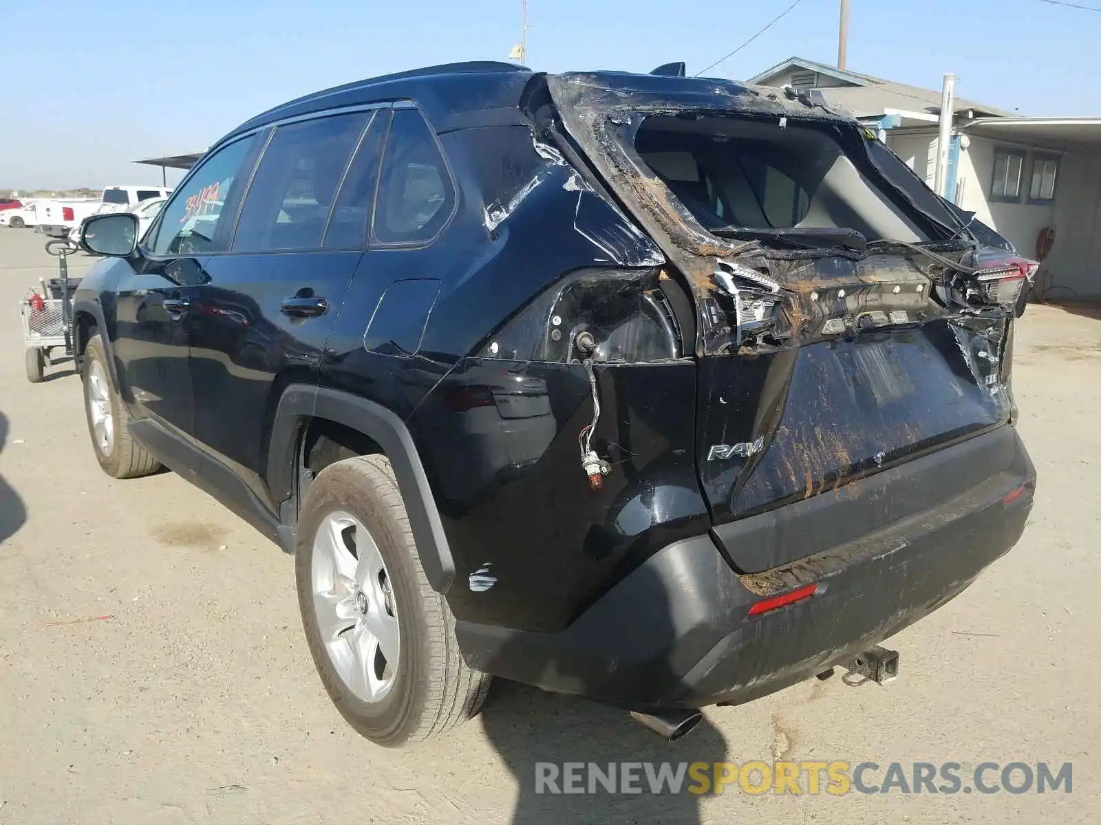 3 Photograph of a damaged car 2T3P1RFVXKC012935 TOYOTA RAV4 2019