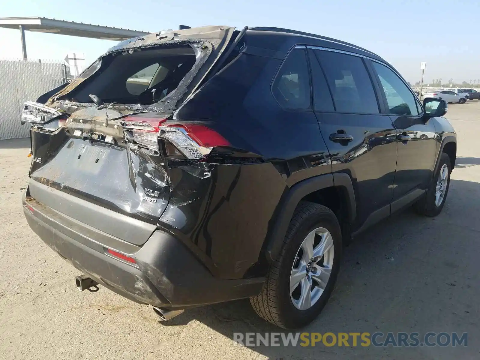 4 Photograph of a damaged car 2T3P1RFVXKC012935 TOYOTA RAV4 2019