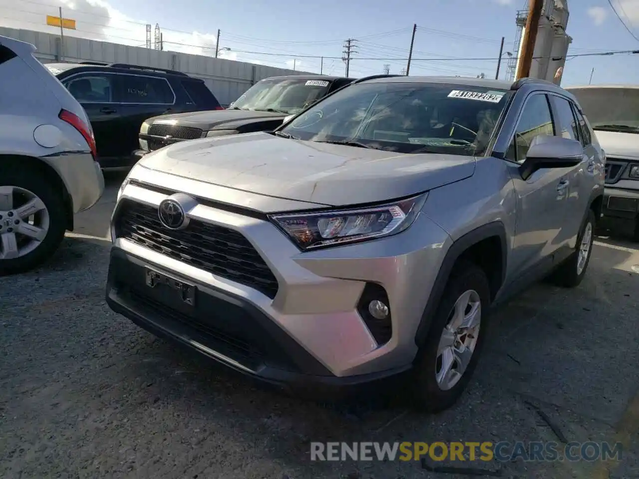 2 Photograph of a damaged car 2T3P1RFVXKC013342 TOYOTA RAV4 2019