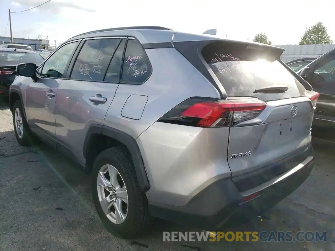 3 Photograph of a damaged car 2T3P1RFVXKC013342 TOYOTA RAV4 2019