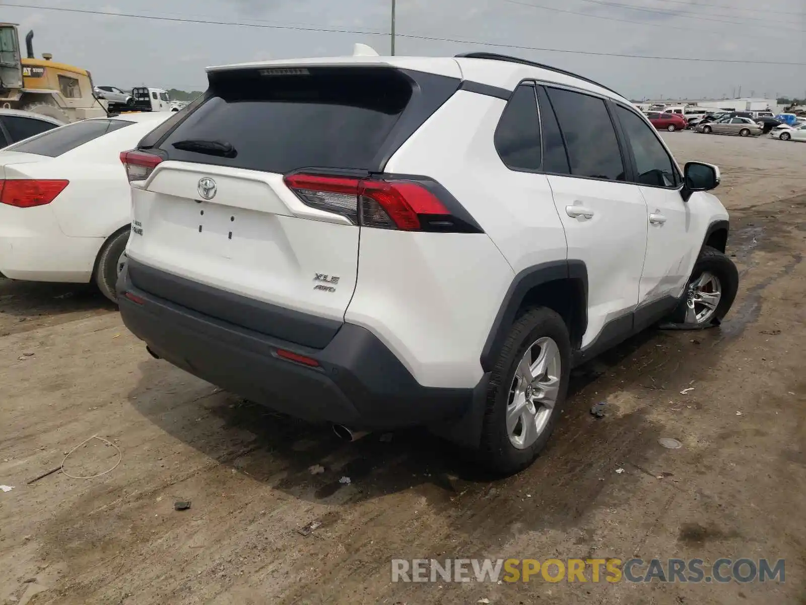 4 Photograph of a damaged car 2T3P1RFVXKC014541 TOYOTA RAV4 2019