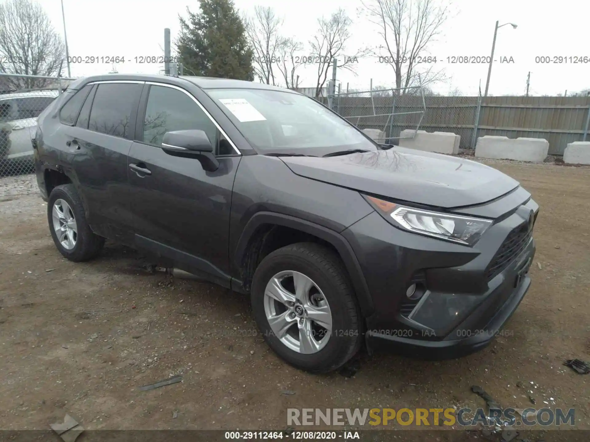 1 Photograph of a damaged car 2T3P1RFVXKC015480 TOYOTA RAV4 2019