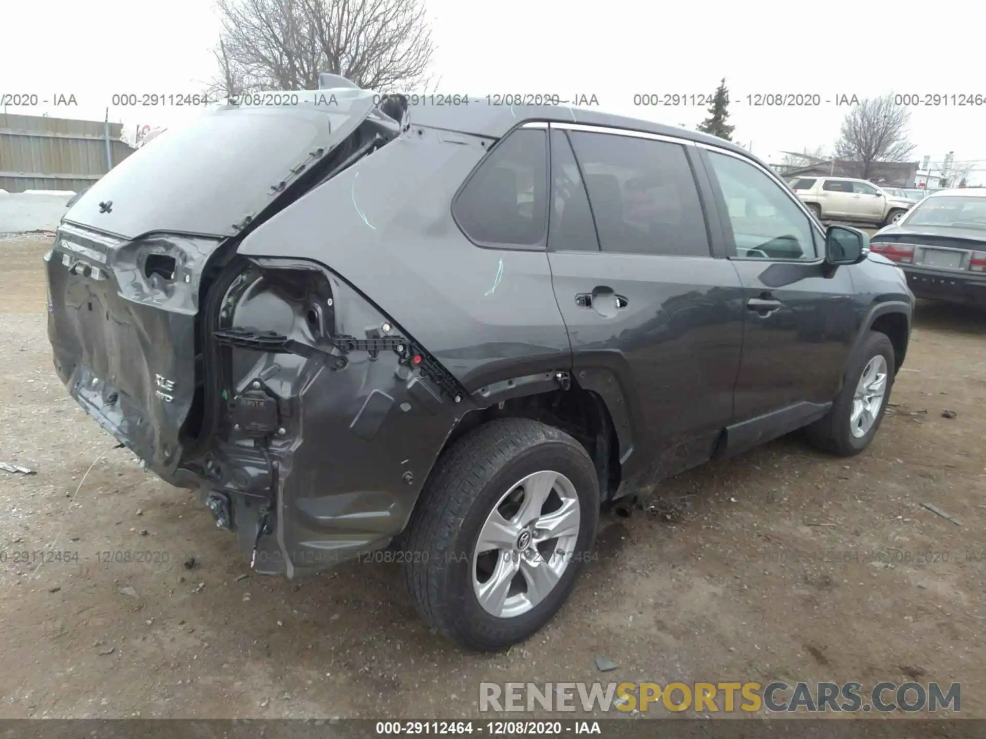 4 Фотография поврежденного автомобиля 2T3P1RFVXKC015480 TOYOTA RAV4 2019