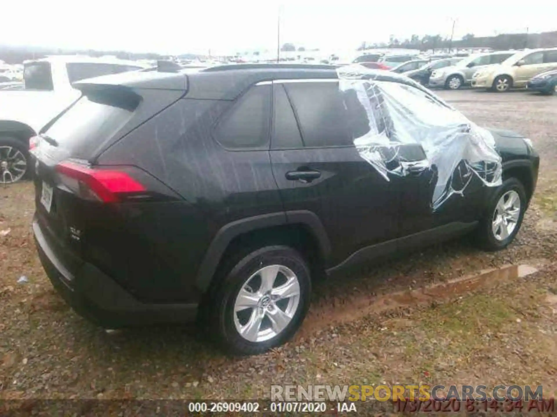 2 Photograph of a damaged car 2T3P1RFVXKC016967 TOYOTA RAV4 2019