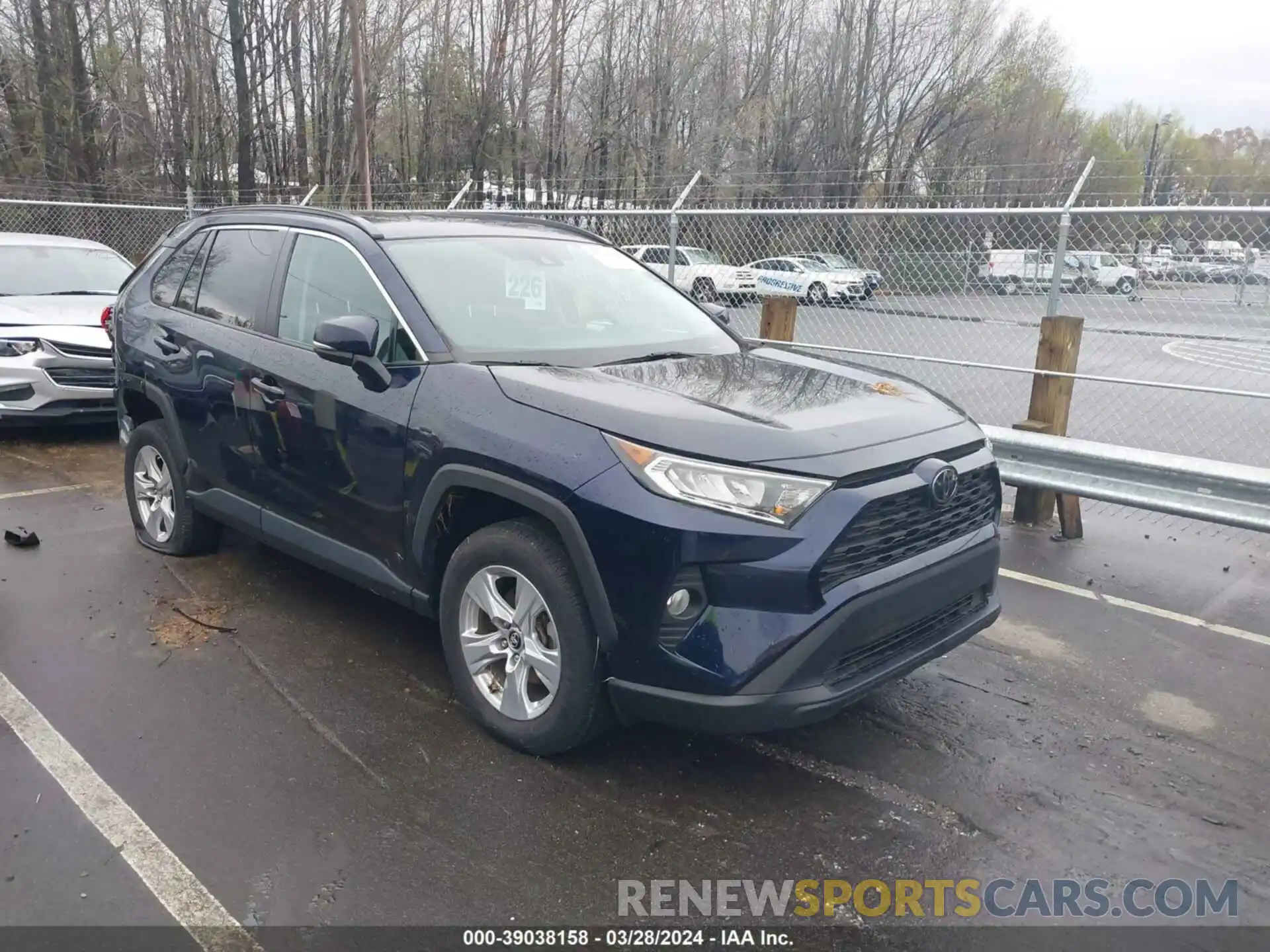 1 Photograph of a damaged car 2T3P1RFVXKC024826 TOYOTA RAV4 2019