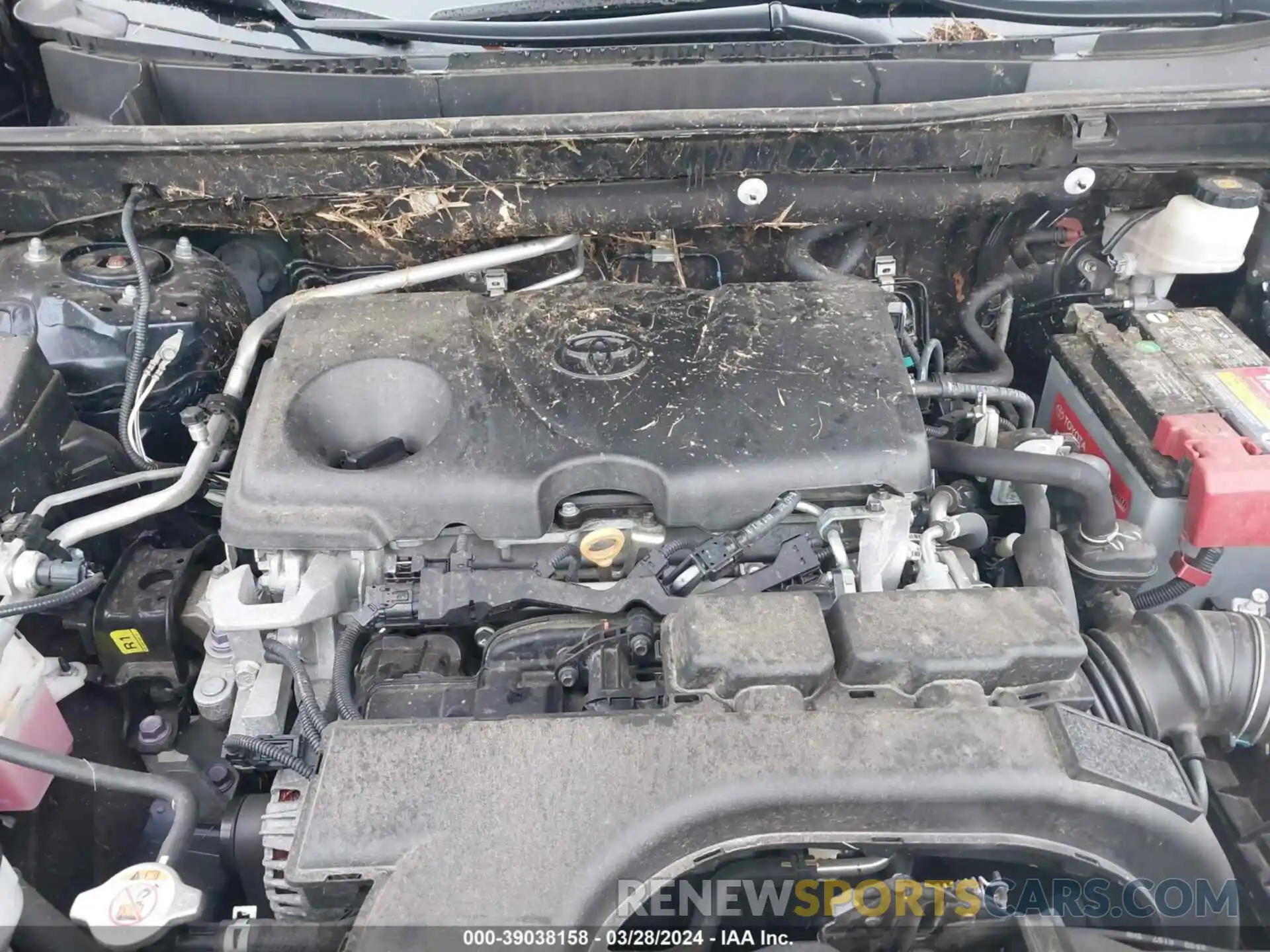 10 Фотография поврежденного автомобиля 2T3P1RFVXKC024826 TOYOTA RAV4 2019