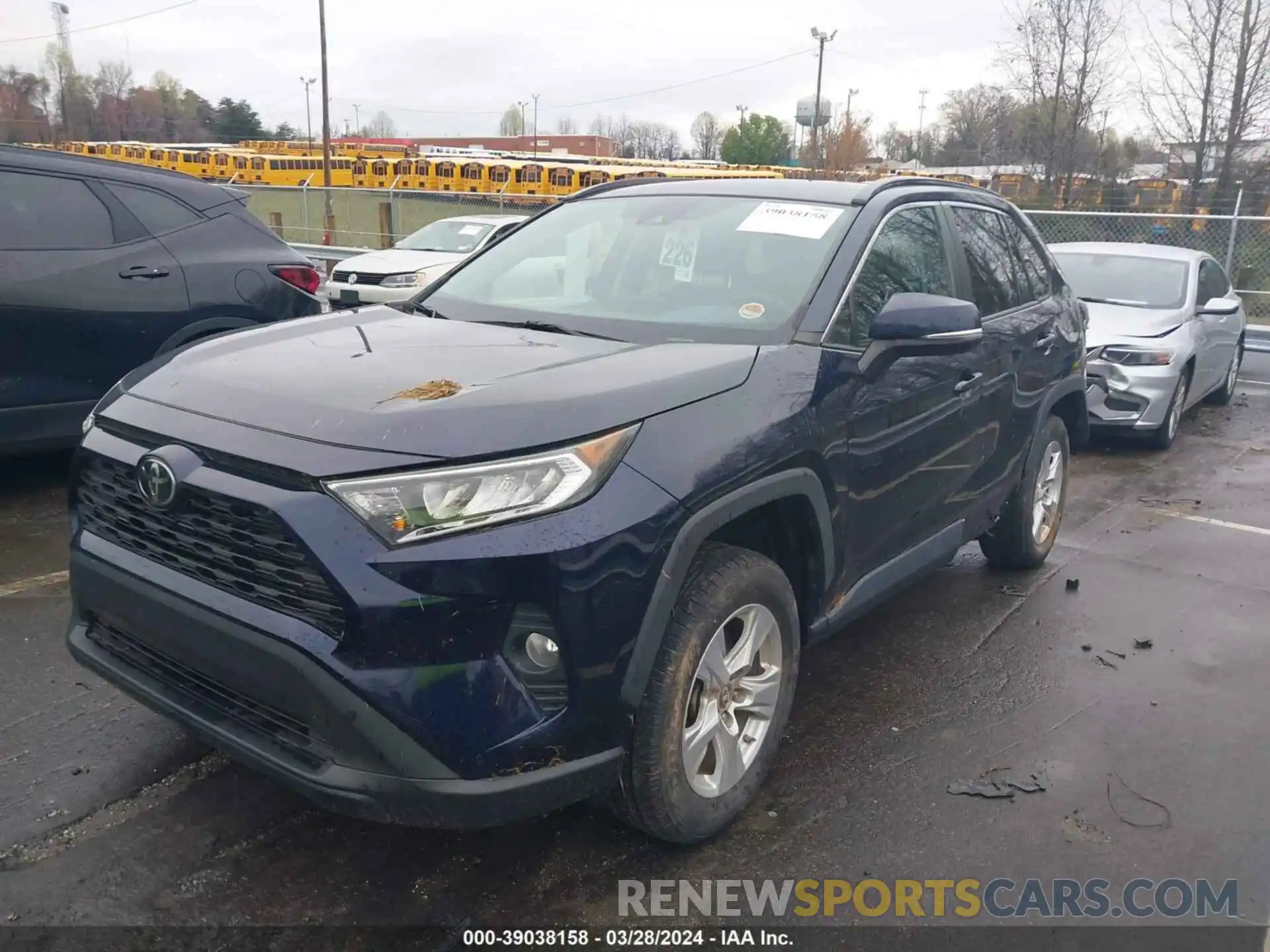 2 Фотография поврежденного автомобиля 2T3P1RFVXKC024826 TOYOTA RAV4 2019