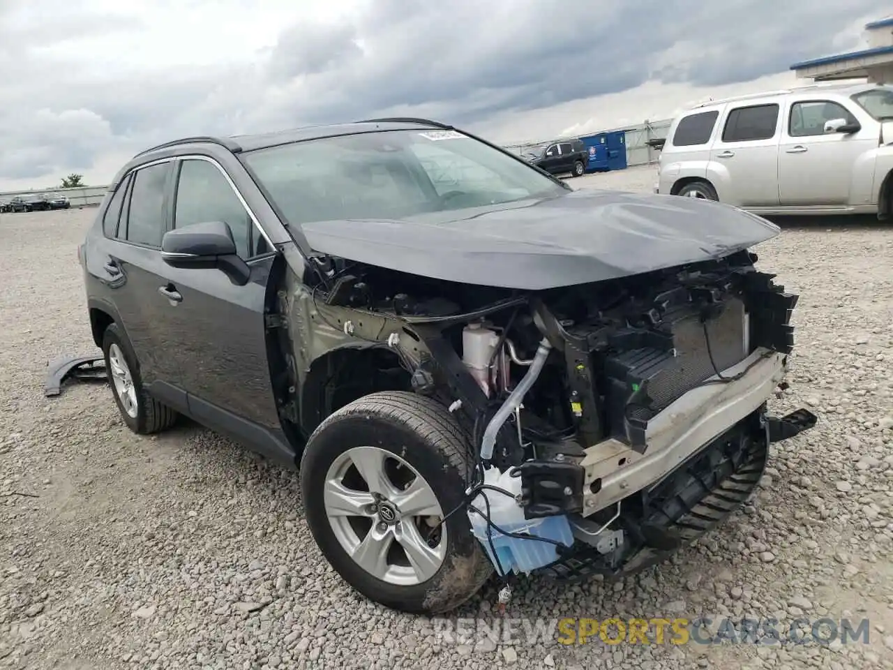 1 Photograph of a damaged car 2T3P1RFVXKC027466 TOYOTA RAV4 2019