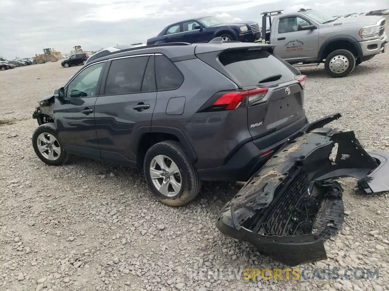 3 Photograph of a damaged car 2T3P1RFVXKC027466 TOYOTA RAV4 2019