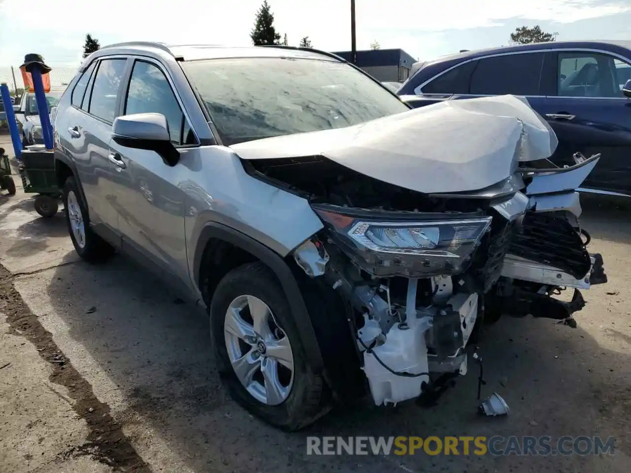 1 Photograph of a damaged car 2T3P1RFVXKC029136 TOYOTA RAV4 2019