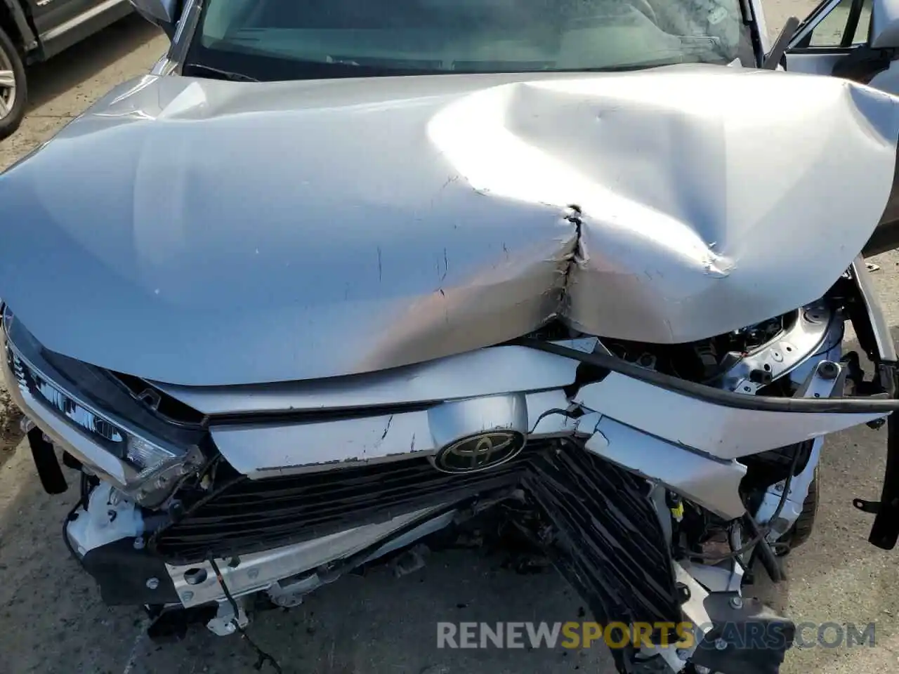 7 Photograph of a damaged car 2T3P1RFVXKC029136 TOYOTA RAV4 2019